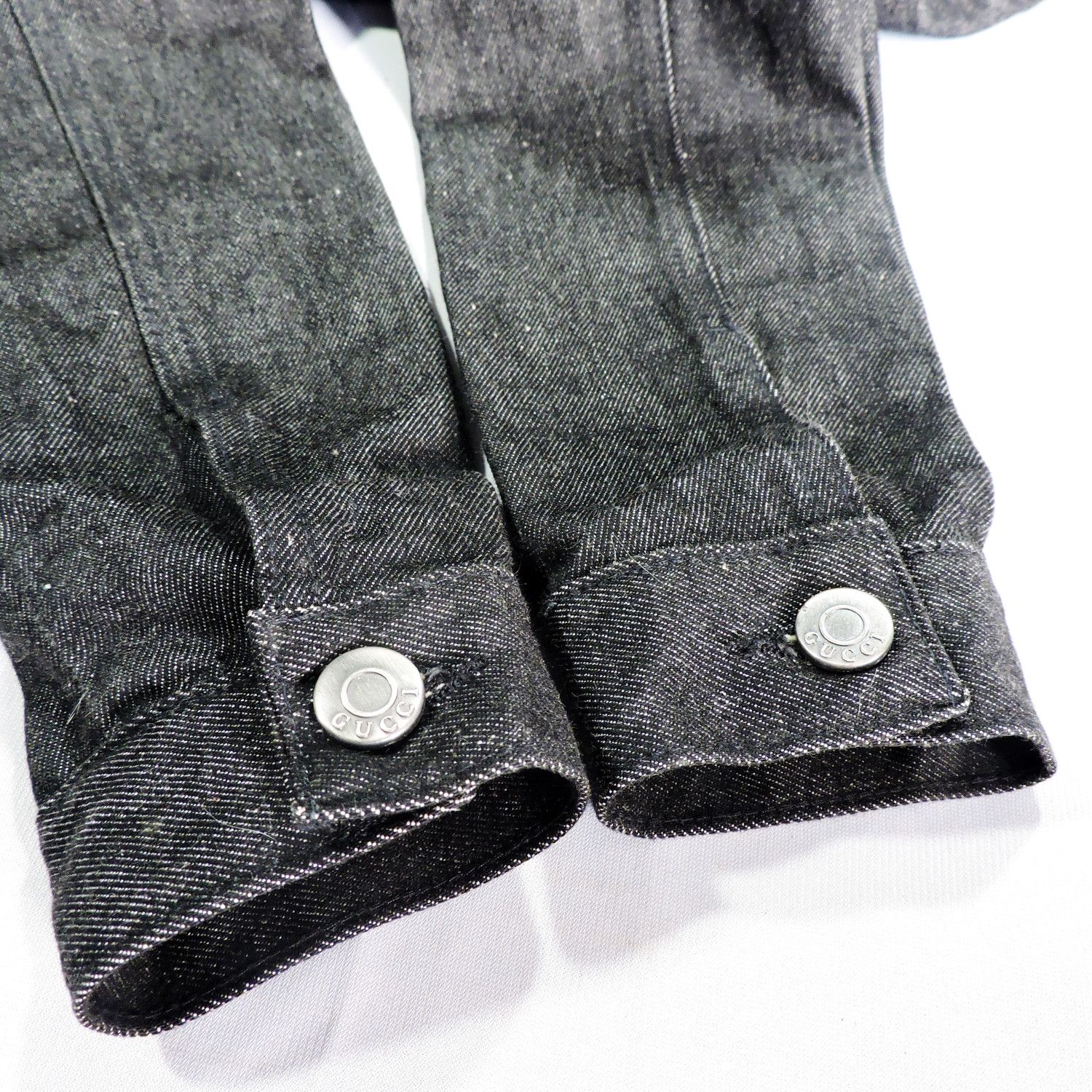 Gucci GUCCI BY TOM FORD BLACK DENIM JACKET Size S / US 4 / IT 40 - 14 Thumbnail