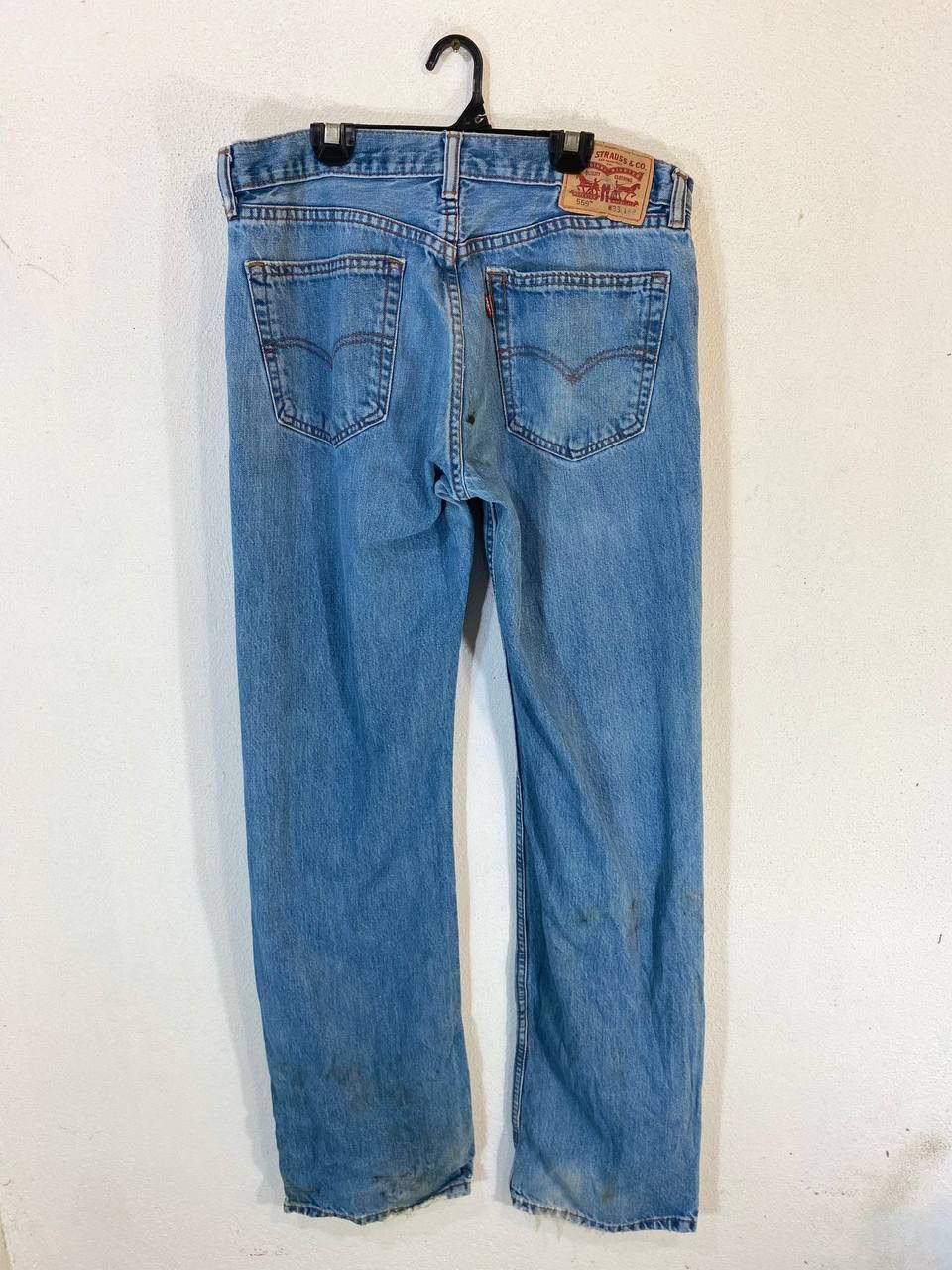 Levi's levis 559 distressed denim nice design Size US 35 - 1 Thumbnail
