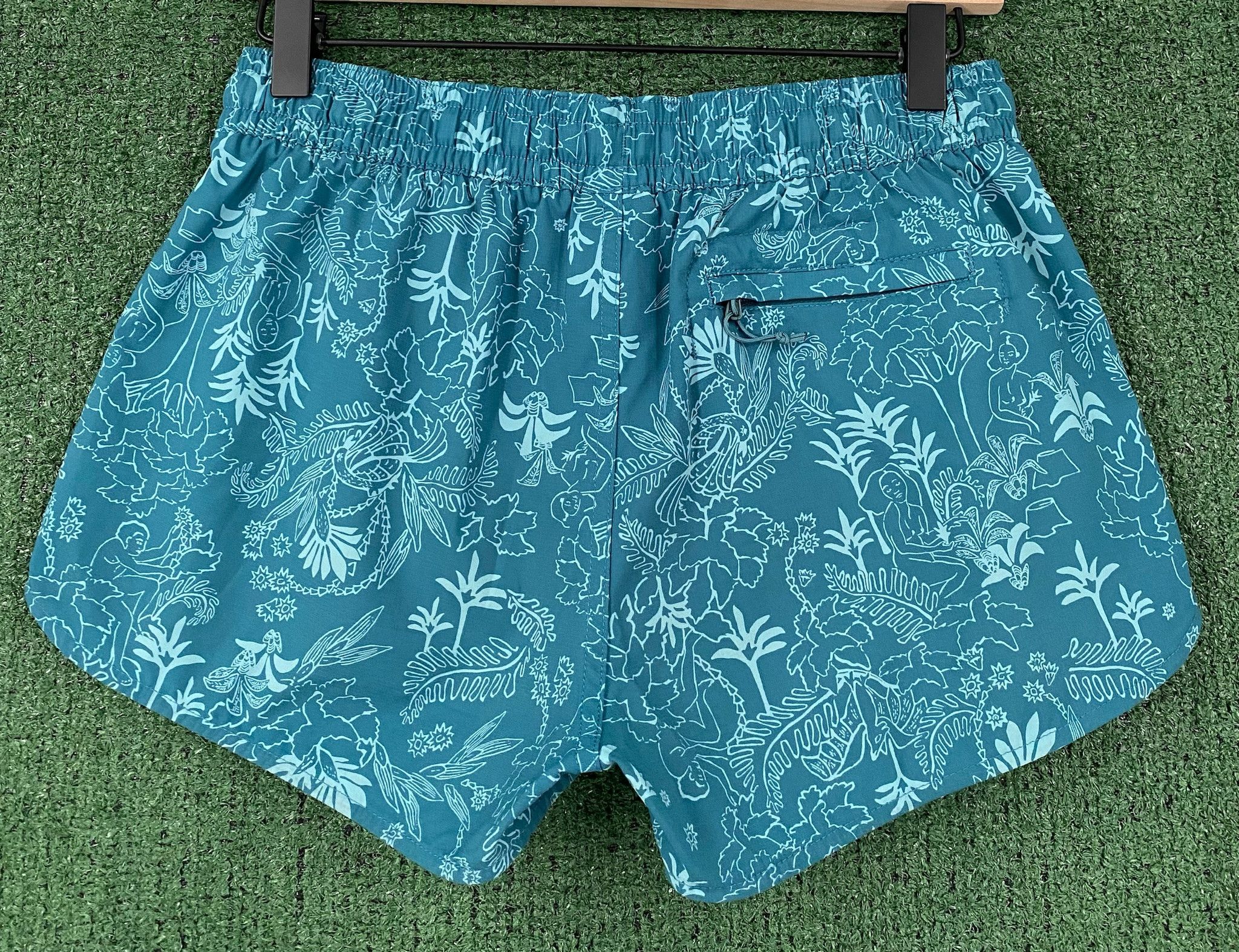 Patagonia Patagonia Micro Stretch Floral Patterned Shorts Small Size 29" - 5 Thumbnail