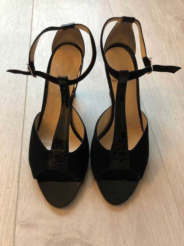 image of Paul Joe Paul & Joe Heel Shoes Eur38 in Black, Women's
