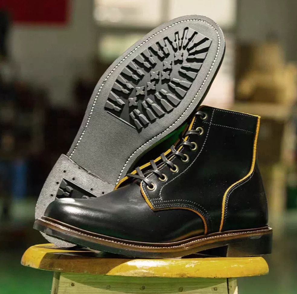 Packer Shoes Retro Goodyear Work Boots Men Size US 9 / EU 42 - 1 Thumbnail
