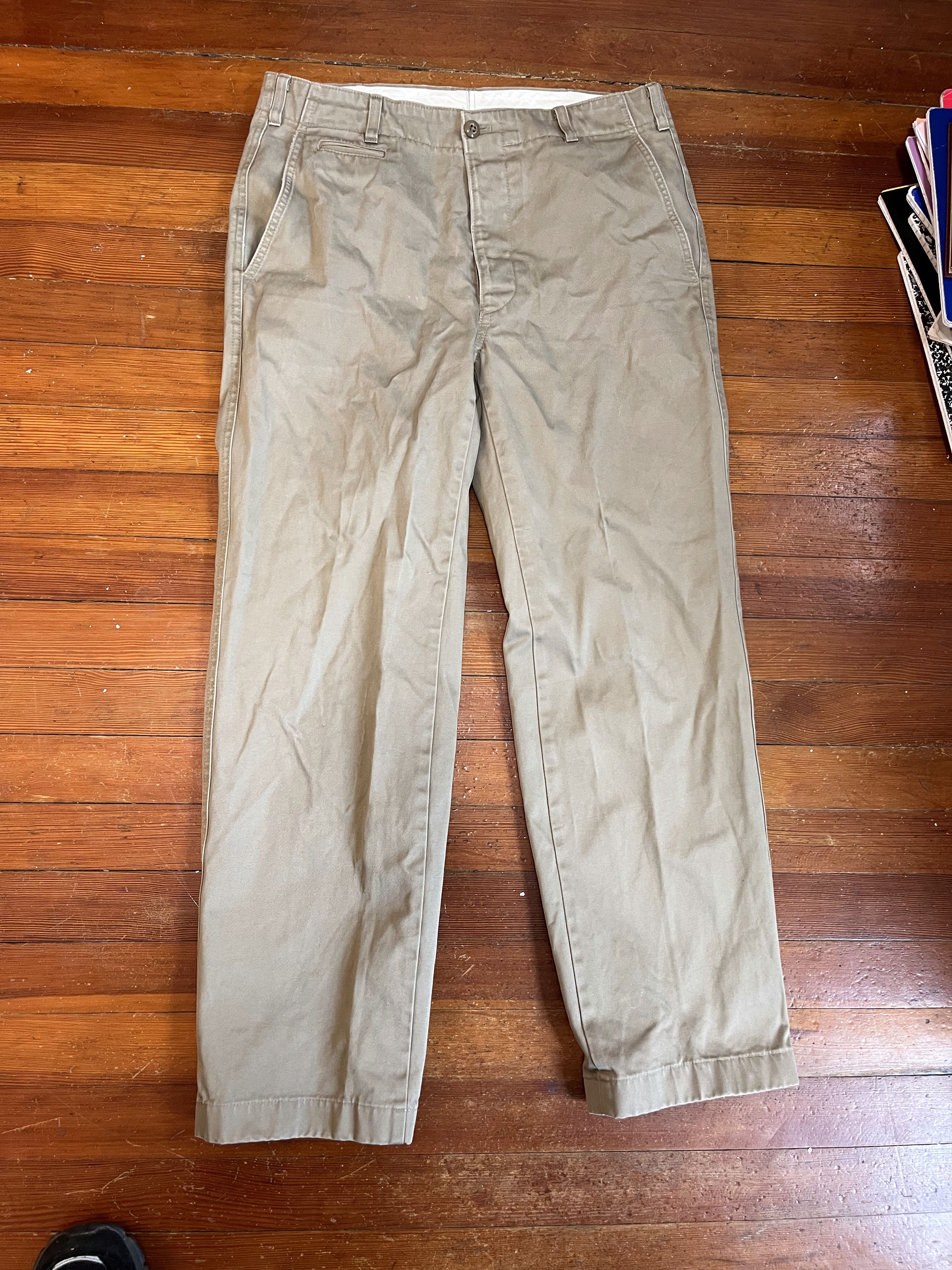 Rubato Officer's Chino in Dark Khaki Size US 32 / EU 48 - 1 Thumbnail
