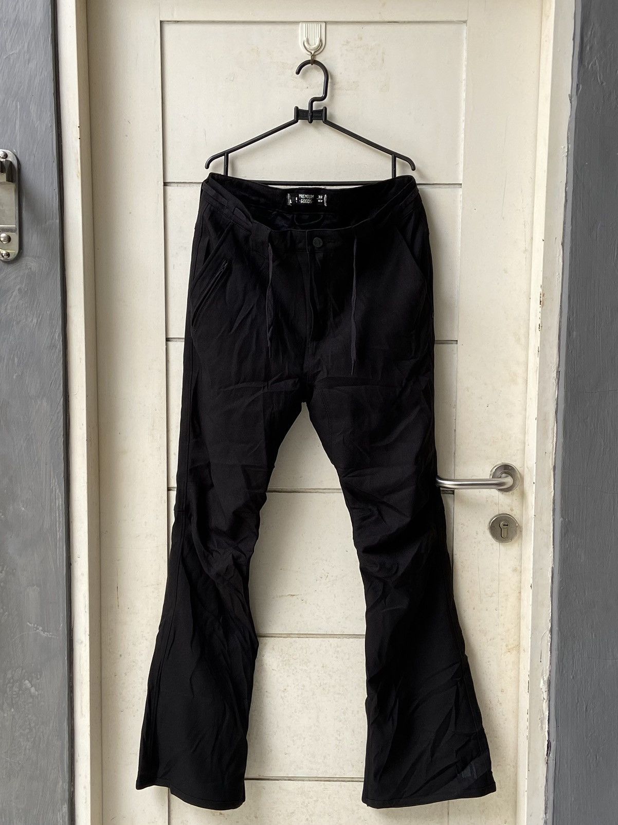 image of L1 Goods Premium Black Long Pants, Men's (Size 33)