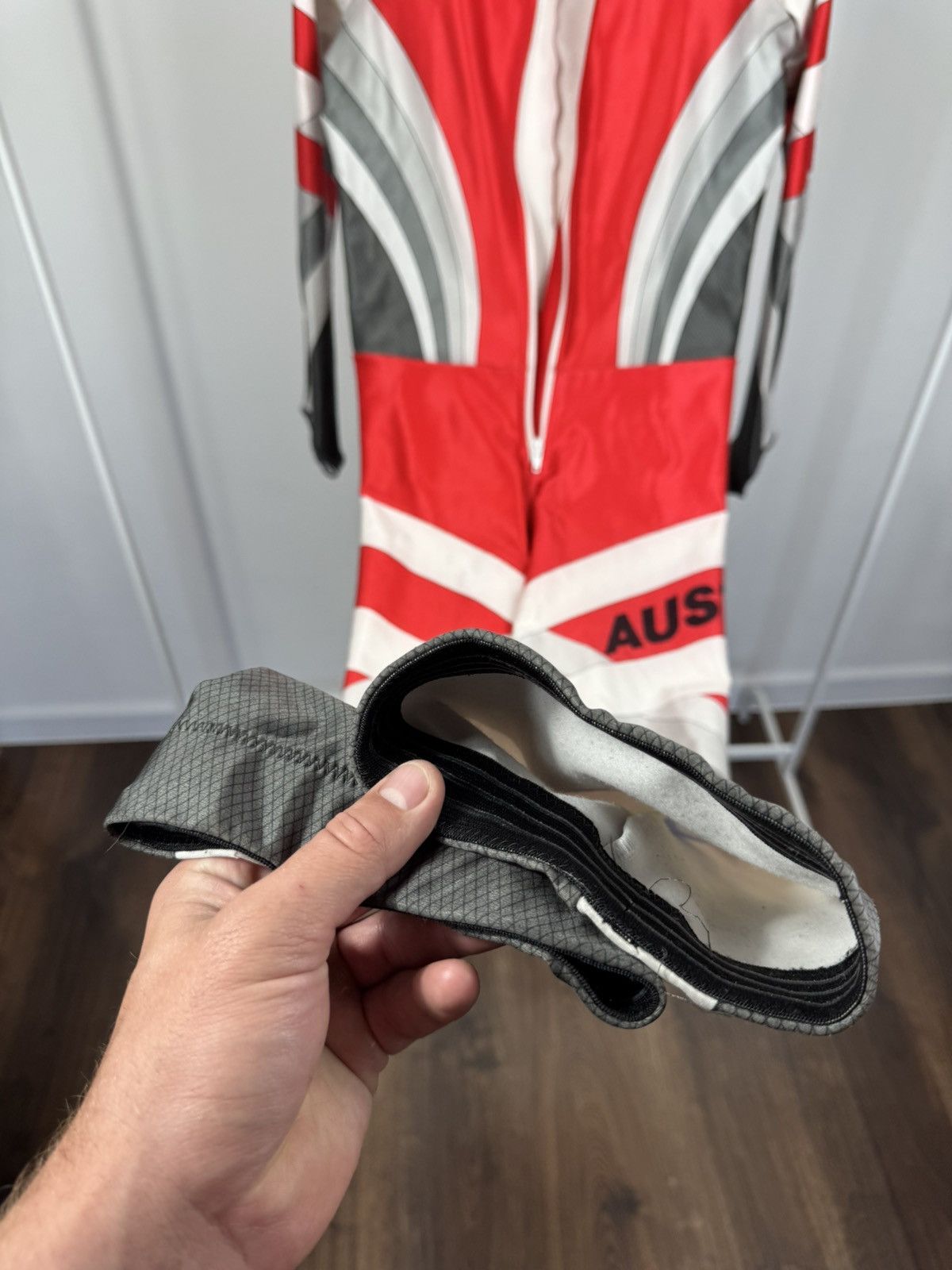 Asics Vintage Asics Austria Speed Skating Race Suit Made in Japan Size US M / EU 48-50 / 2 - 13 Thumbnail