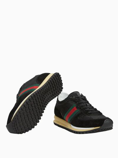 Gucci o1mt1gz0226 Men's Gucci Re-Motion Sneakers in Black Size US 11.5 / EU 44-45 - 6 Thumbnail