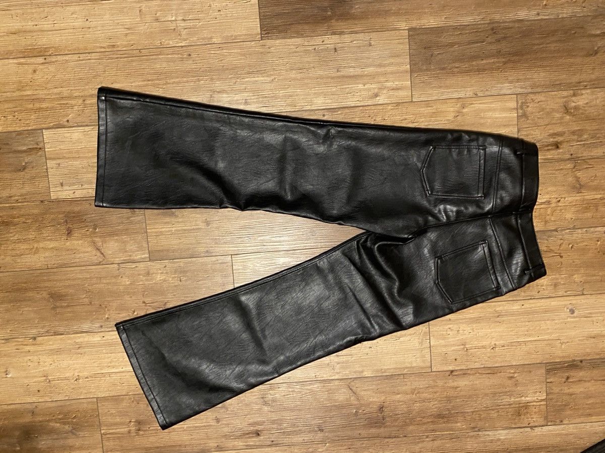 Leather RANGER CARTEL 2021 Flared Leather Pants Size US 29 - 2 Thumbnail