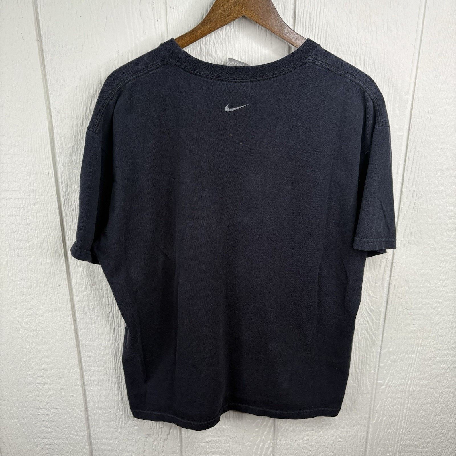 Nike Y2K Nike Tee Shirt Black And Grey “Shadow” Shirt Size Large Size US L / EU 52-54 / 3 - 3 Thumbnail