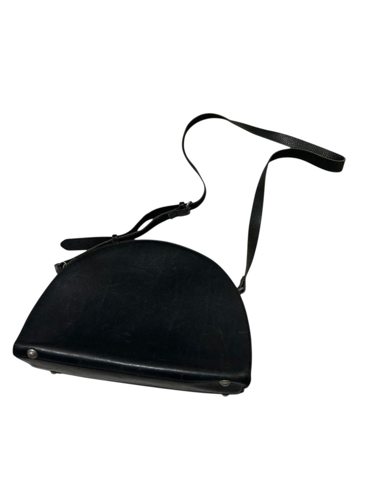Yohji Yamamoto 702 00s Yohji Yamamoto Y'SACCS leather bag shoulder black Size ONE SIZE - 1 Thumbnail