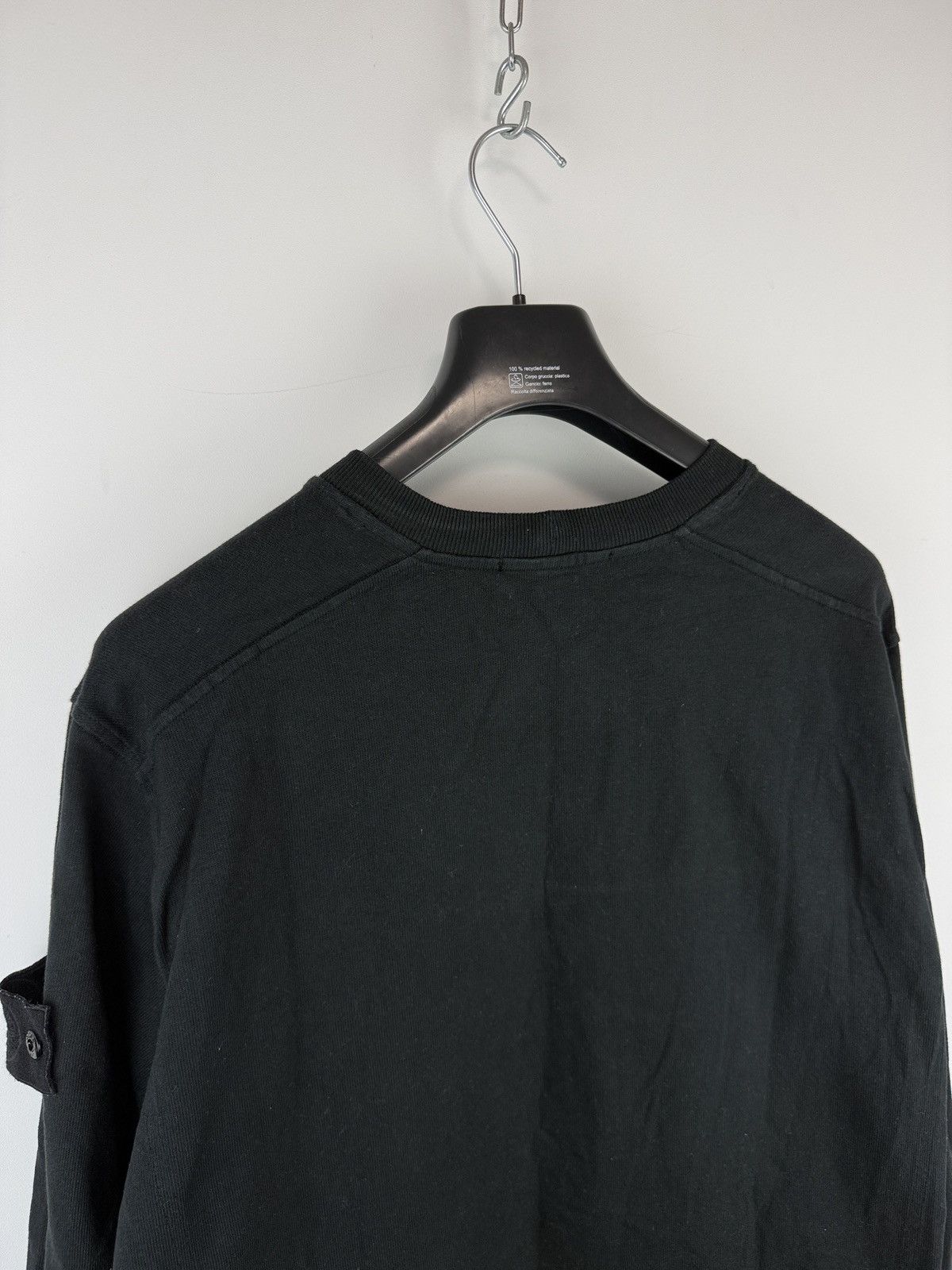 Stone Island Black Stone Island Ghost crewneck sweatshirt Size US XXL / EU 58 / 5 - 7 Thumbnail