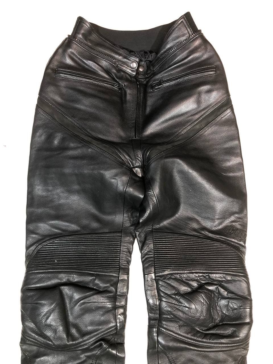 Vintage Racing Moto Biker Leather Pants Vintage Size US 30 / EU 46 - 2 Thumbnail