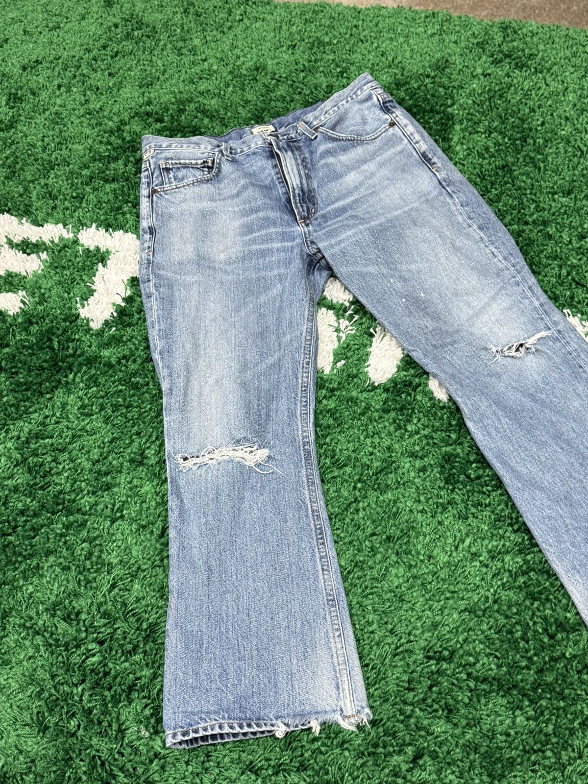 Citizens Of Humanity Citizens of Humanity Estella High Rise Angle Flare Denim 29 Size 29" - 2 Thumbnail
