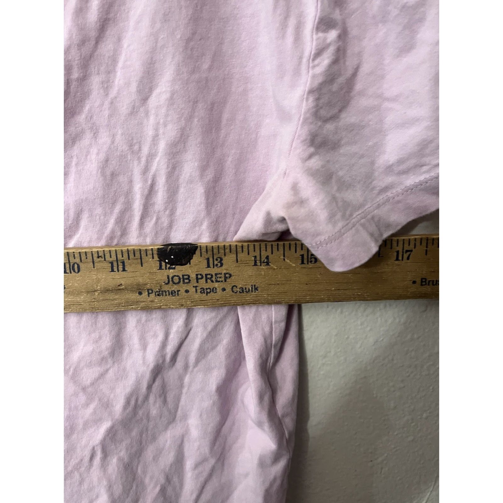 Zara ZARA T-Shirt Women's Size S Purple Solid Cotton Crew Neck Short Sleeve Basic Shirt Size S / US 4 / IT 40 - 5 Thumbnail