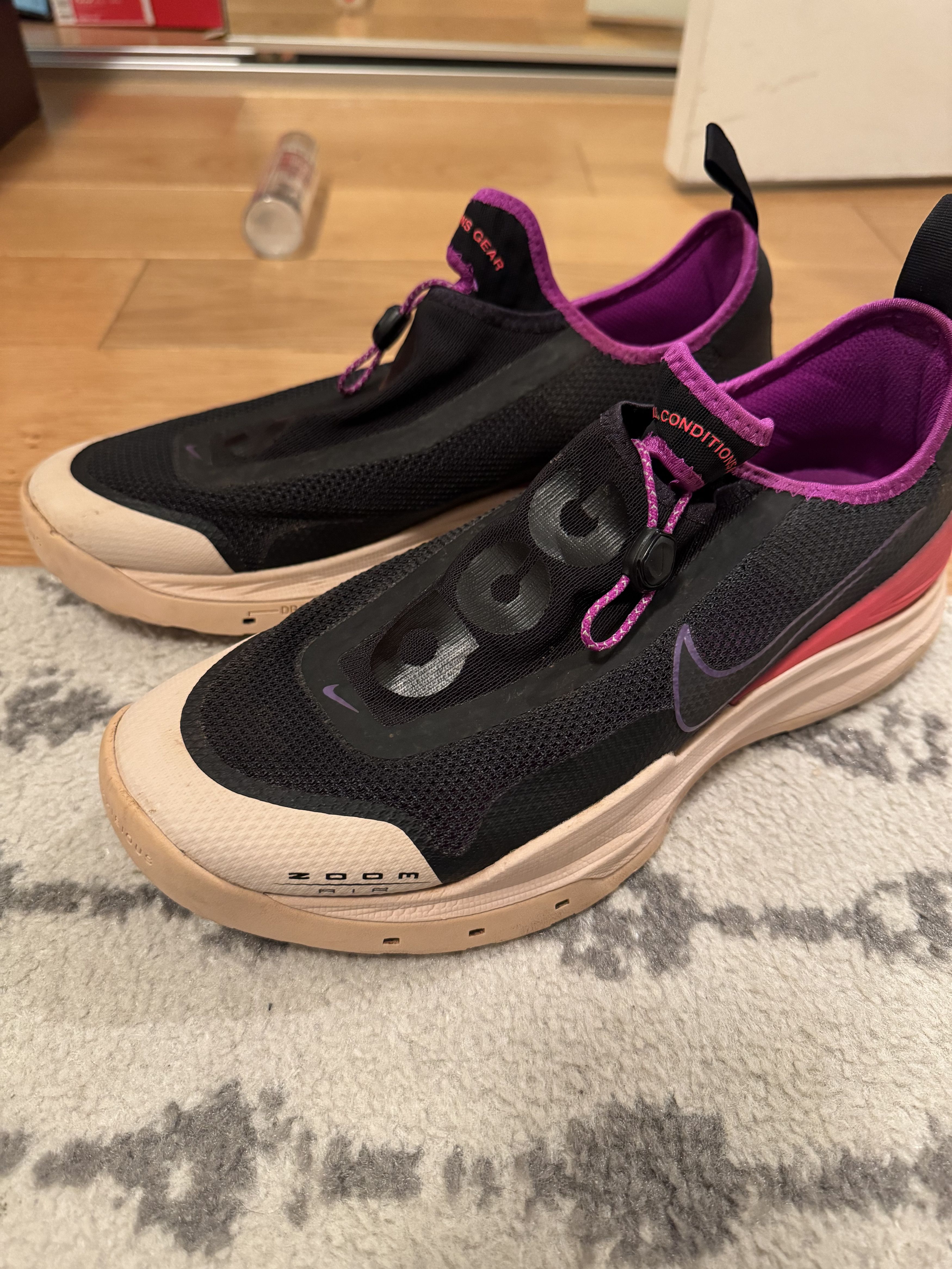 Nike ACG Nike ACG Zoom Air AO 'Black Laser Crimson' Hiking shoe Size US 10.5 / EU 43-44 - 2 Thumbnail