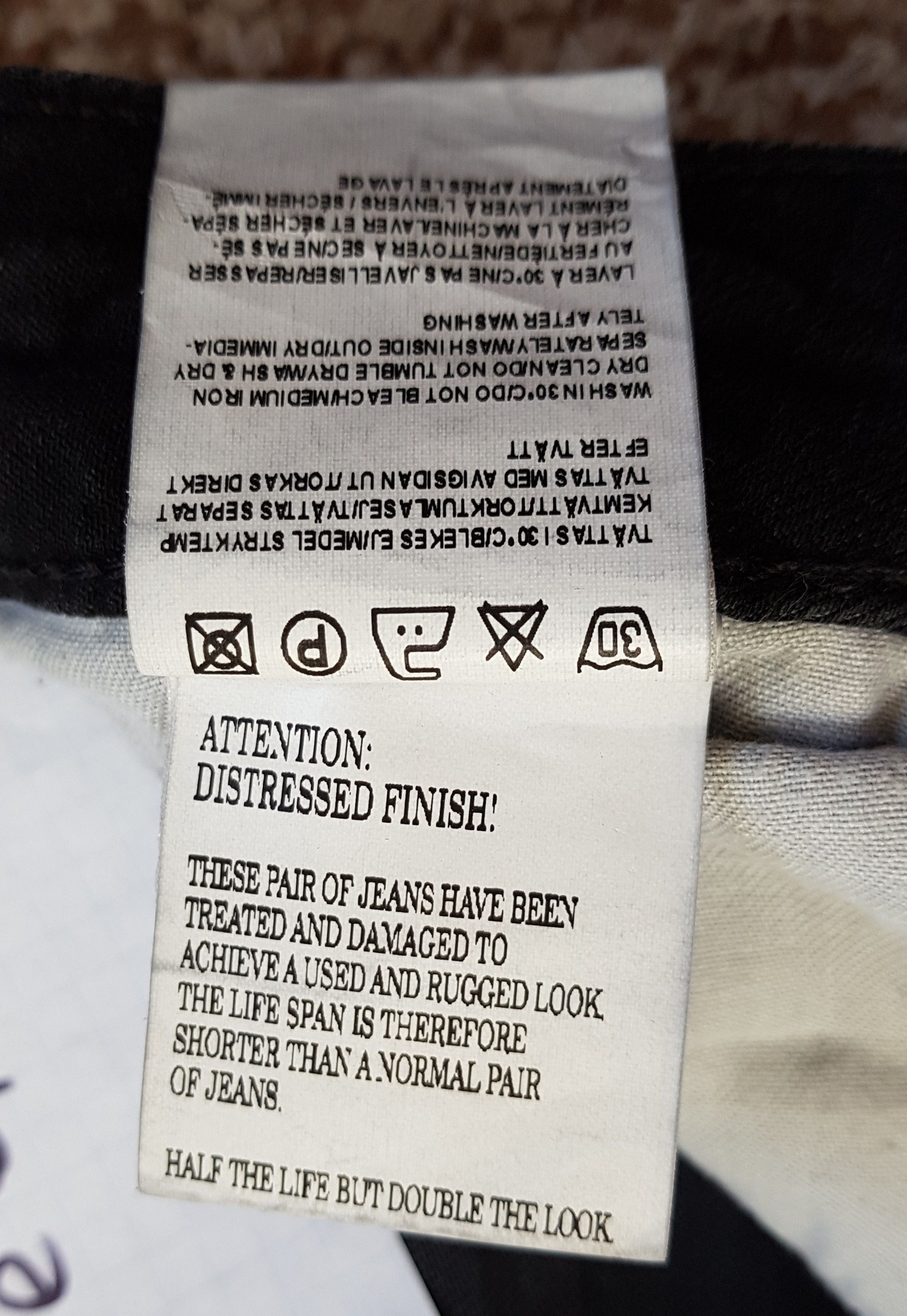 Acne Studios Acne Jeans vintage Hex Black Pure womens denim Size 28" / US 6 / IT 42 - 11 Thumbnail