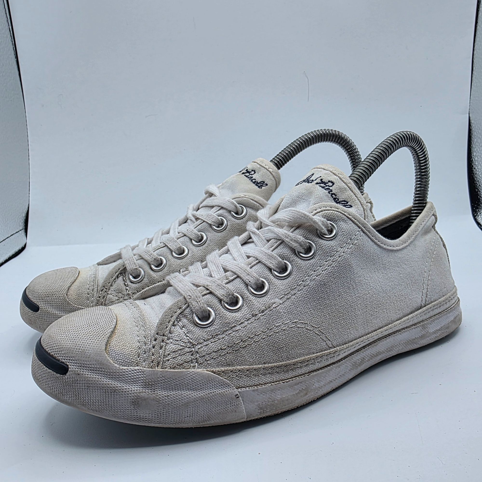 Converse Converse Jack Purcell Womens Size 7 White Sneaker Shoes Casu Size US 7 / IT 37 - 4 Thumbnail