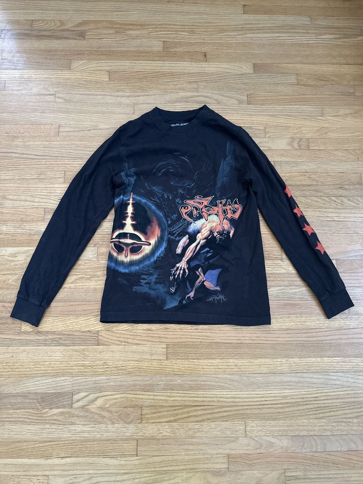 Travis Scott Travis Scott Utopia Tour Telekinesis Long Sleeve Tee Shirt Size US S / EU 44-46 / 1 - 2 Thumbnail