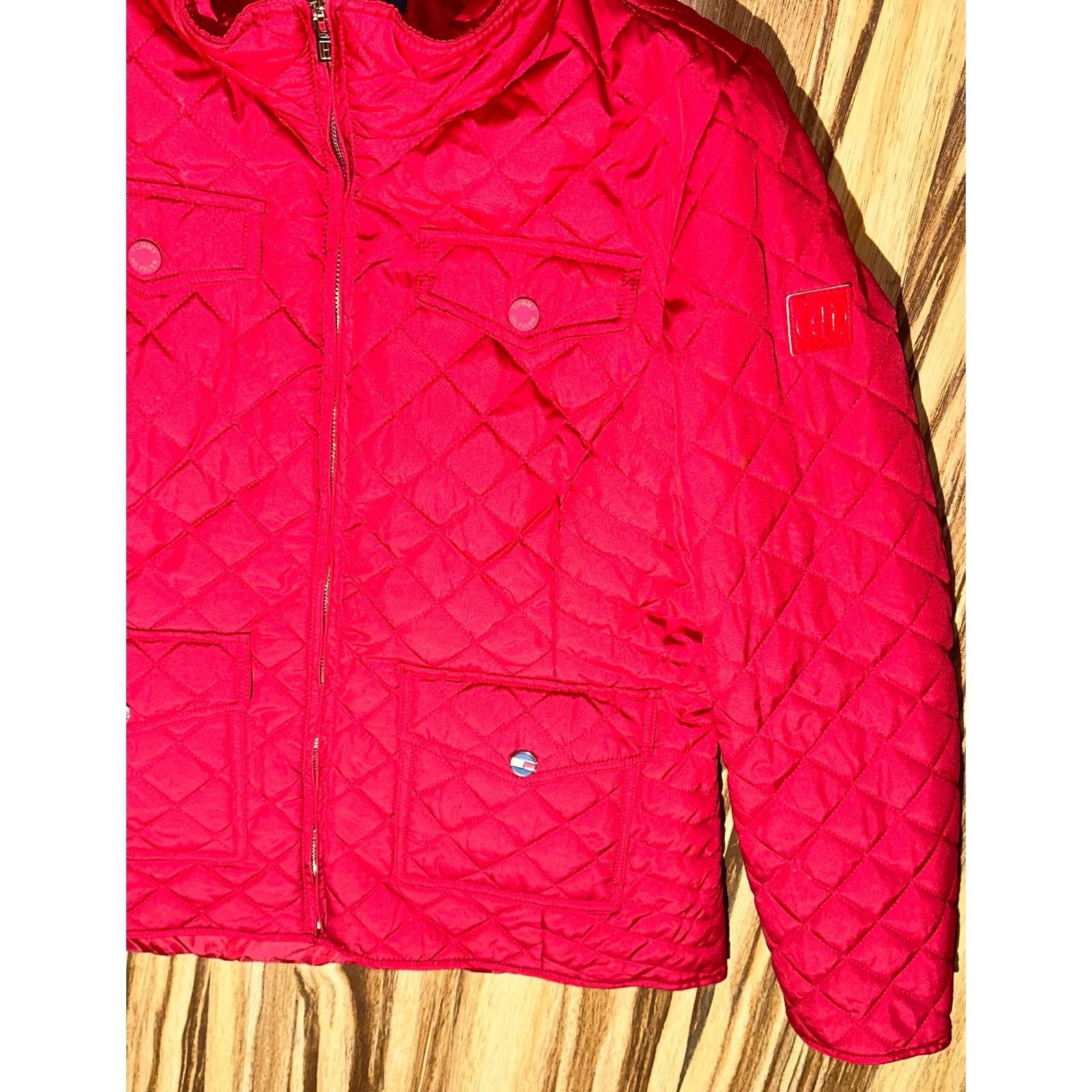 Tommy Hilfiger Tommy Hilfiger Red Winter Jacket Size Medium Size M / US 6-8 / IT 42-44 - 6 Thumbnail