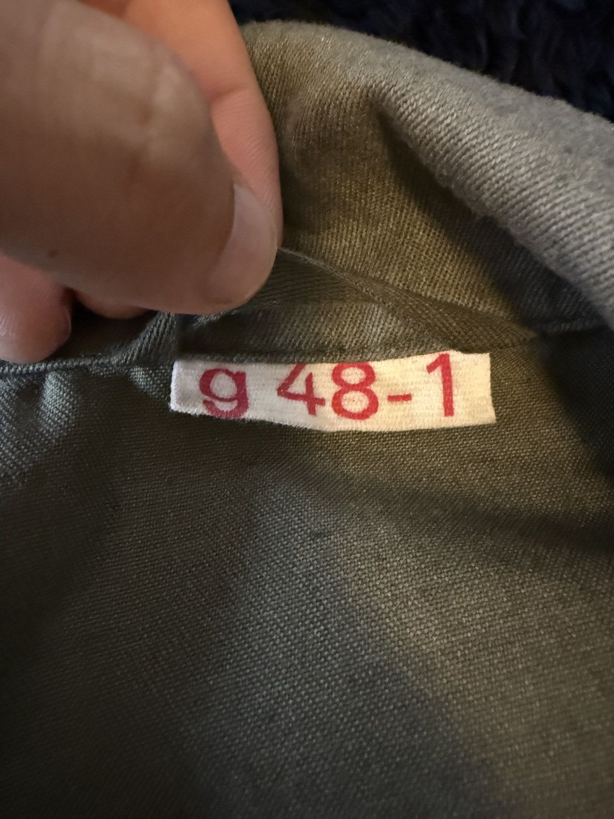 Other Military surplus vintage green jacket Size US M / EU 48-50 / 2 - 3 Thumbnail