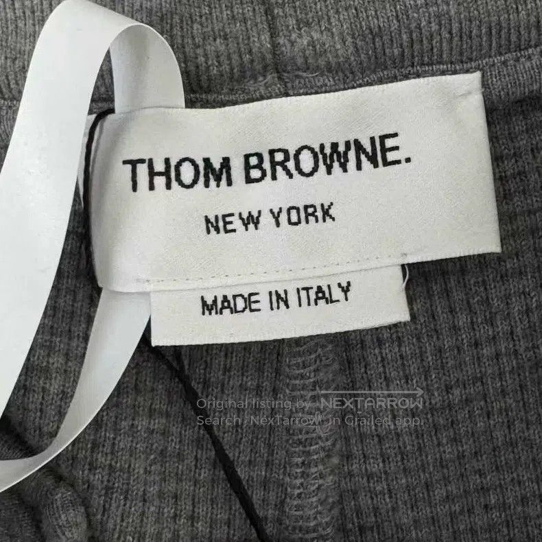 Thom Browne Thom Browne size 2 Gray Waffle Shorts Size US 40 / EU 56 - 2 Thumbnail