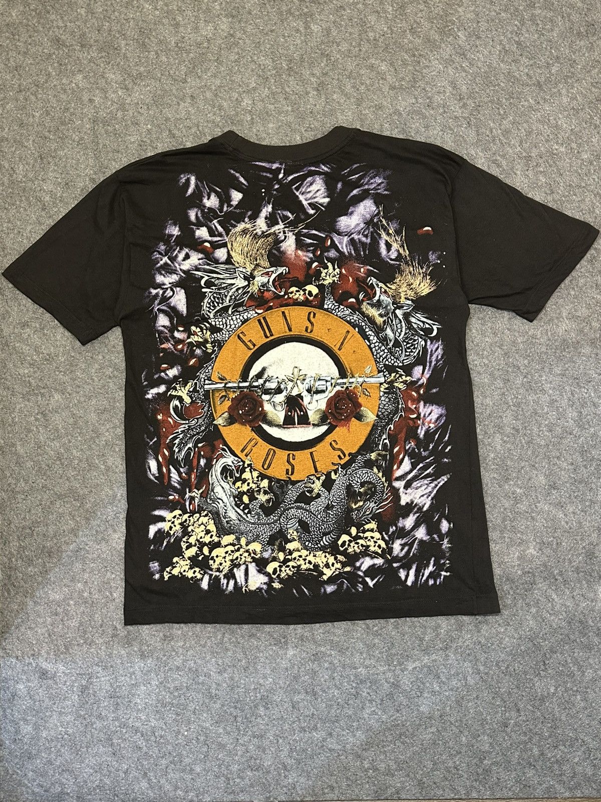 Vintage Vintage AOP 90s ‼️ Guns N Roses Rose Size US L / EU 52-54 / 3 - 2 Thumbnail
