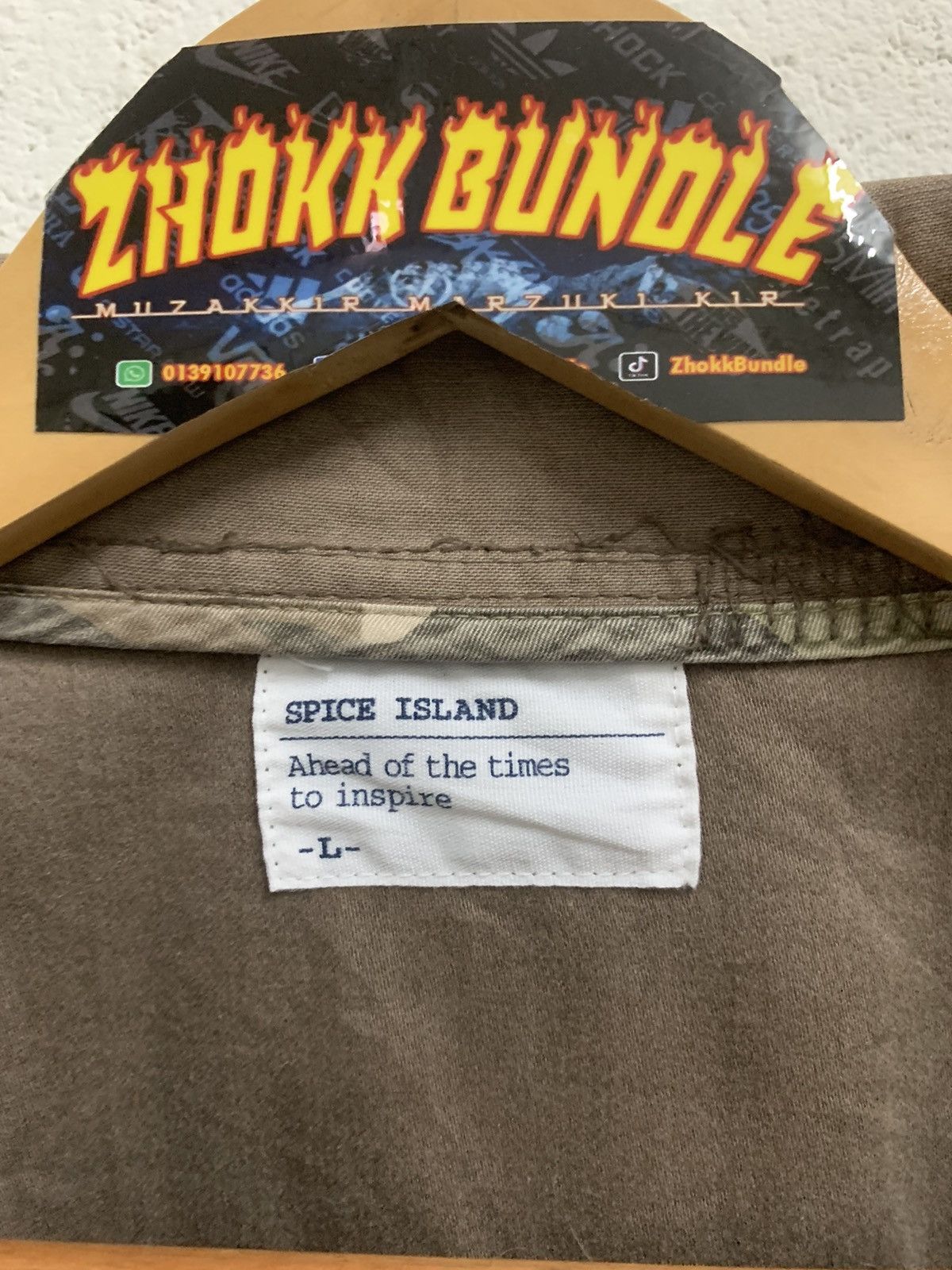 Japanese Brand × Vintage Vintage Spice Island M65 Distressed Size US L / EU 52-54 / 3 - 7 Thumbnail