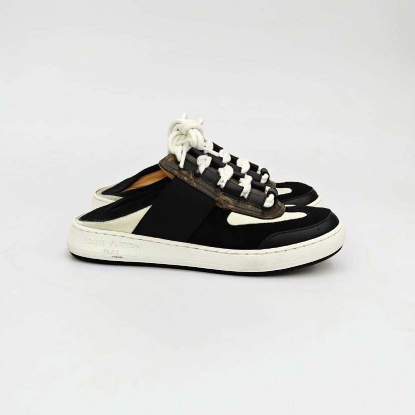 Louis Vuitton Louis Vuitton Lous Open Back Sneaker Size US 5.5 / IT 35.5 - 2 Thumbnail