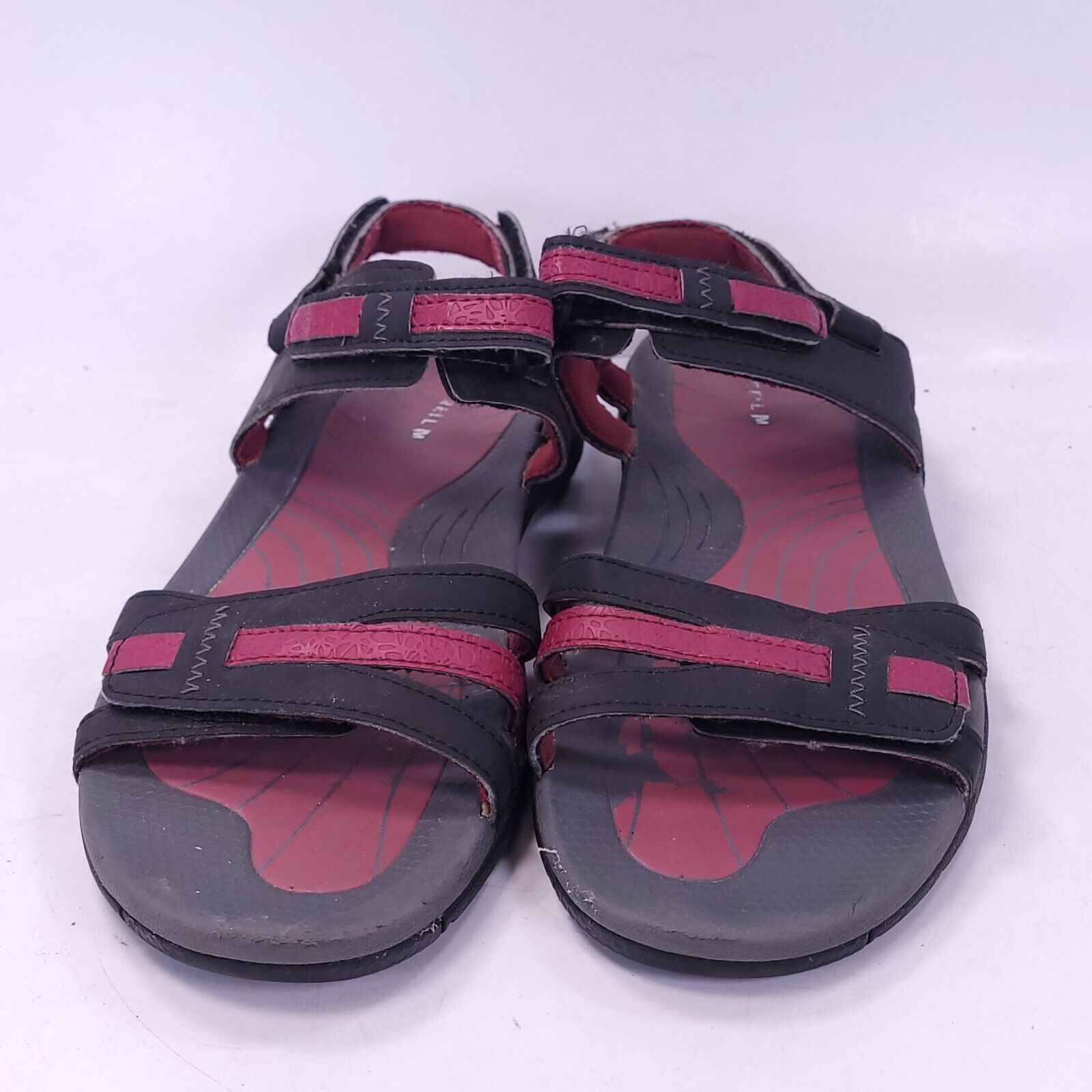 Merrell Merrell Lissum Ridge Sandal Womens Size 8 J343092C Black Red Size US 8 / IT 38 - 2 Thumbnail