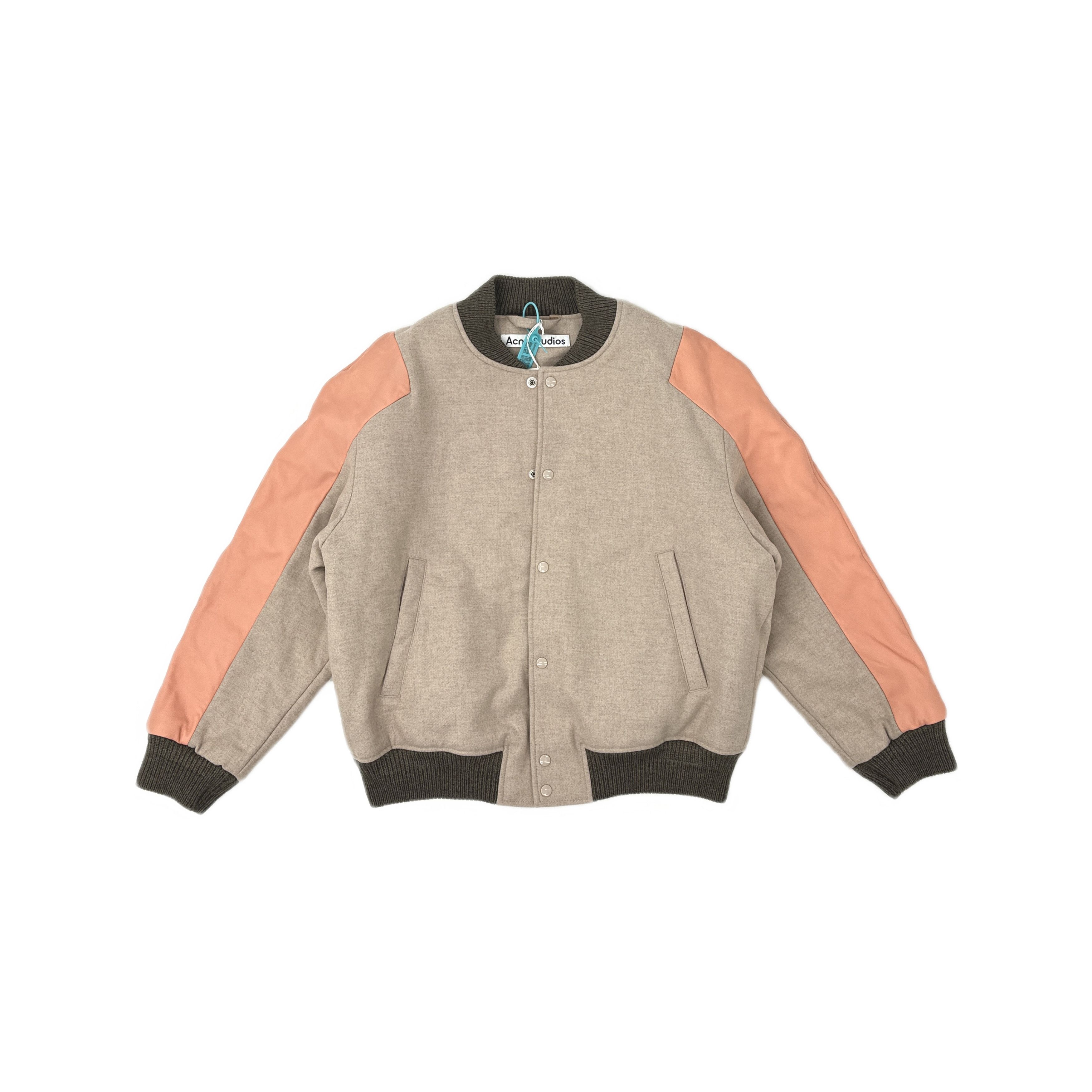 Acne Studios Acne Studios Wool Blend Varsity Jacket Size 52 Size US L / EU 52-54 / 3 - 1 Thumbnail