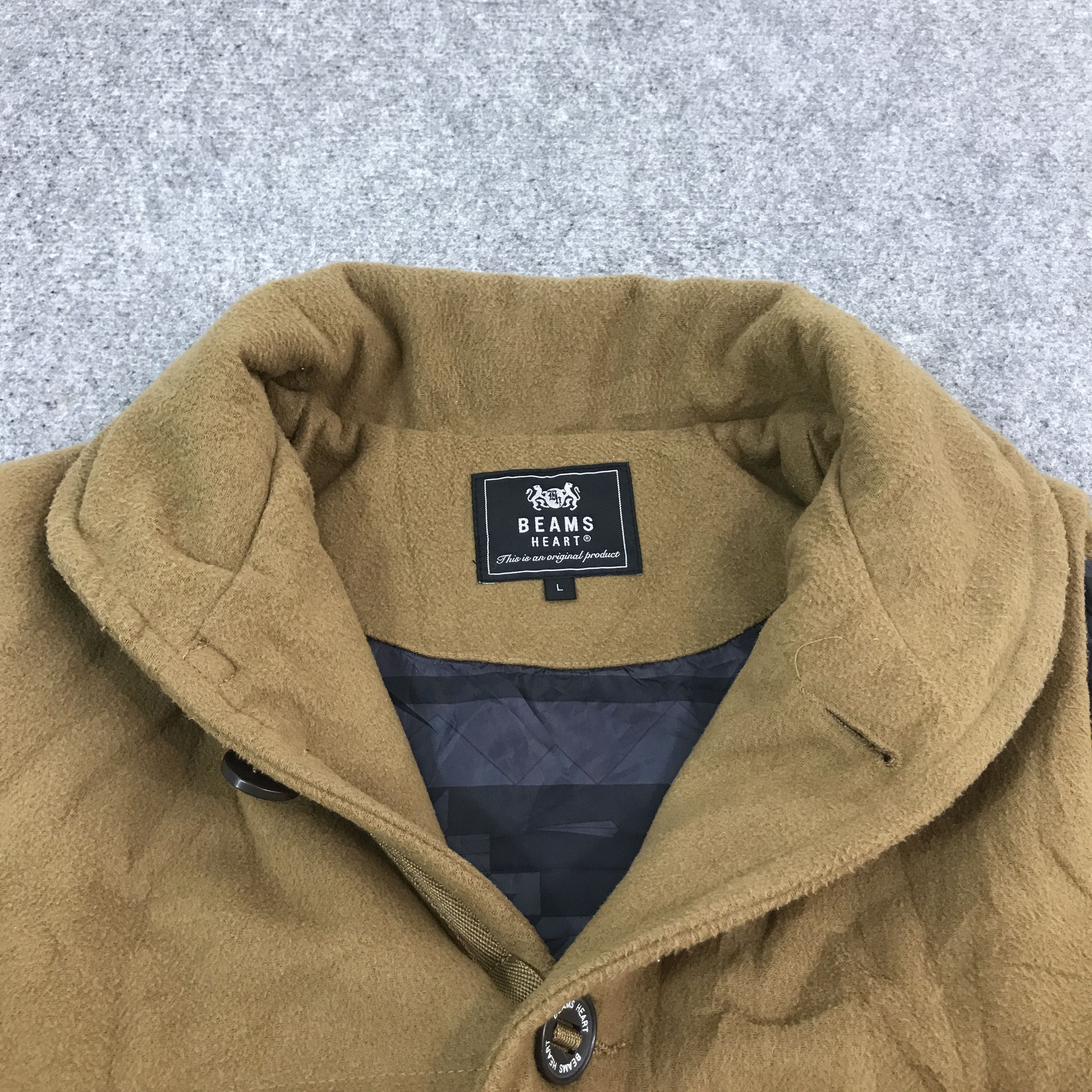 Beams Plus Vintage beams heart wool Japan Vest jacket Size US L / EU 52-54 / 3 - 5 Thumbnail
