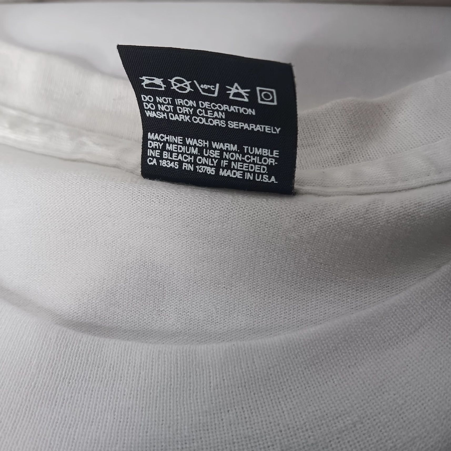 Fruit Of The Loom VINTAGE Fruit of the Loom BEST Cheerleading Shirt XL White STAFF Single Stitch 1990s United States Cheering Cheerleader Cheer Sports Size US XL / EU 56 / 4 - 5 Thumbnail