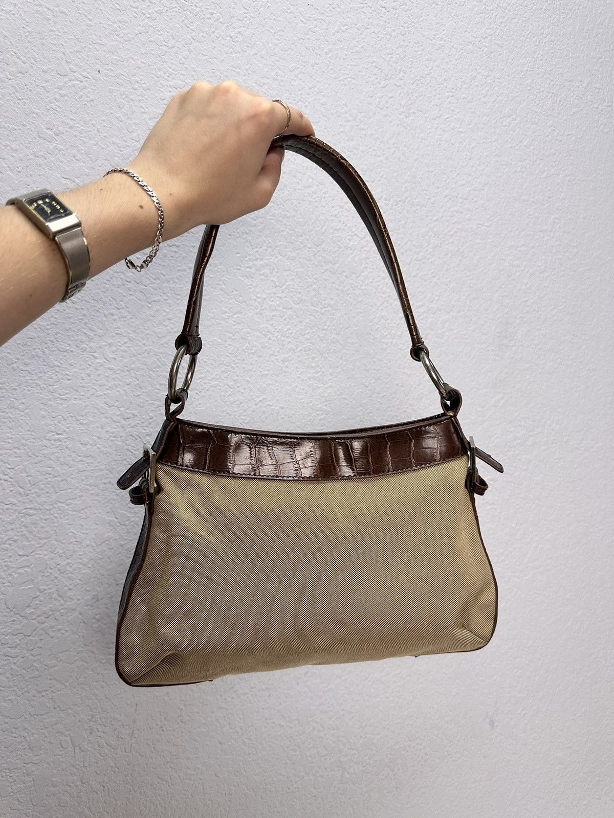 Other Y2k Gothic Avatngarde Bag Distressed Prada Style Japanese Size ONE SIZE - 6 Thumbnail