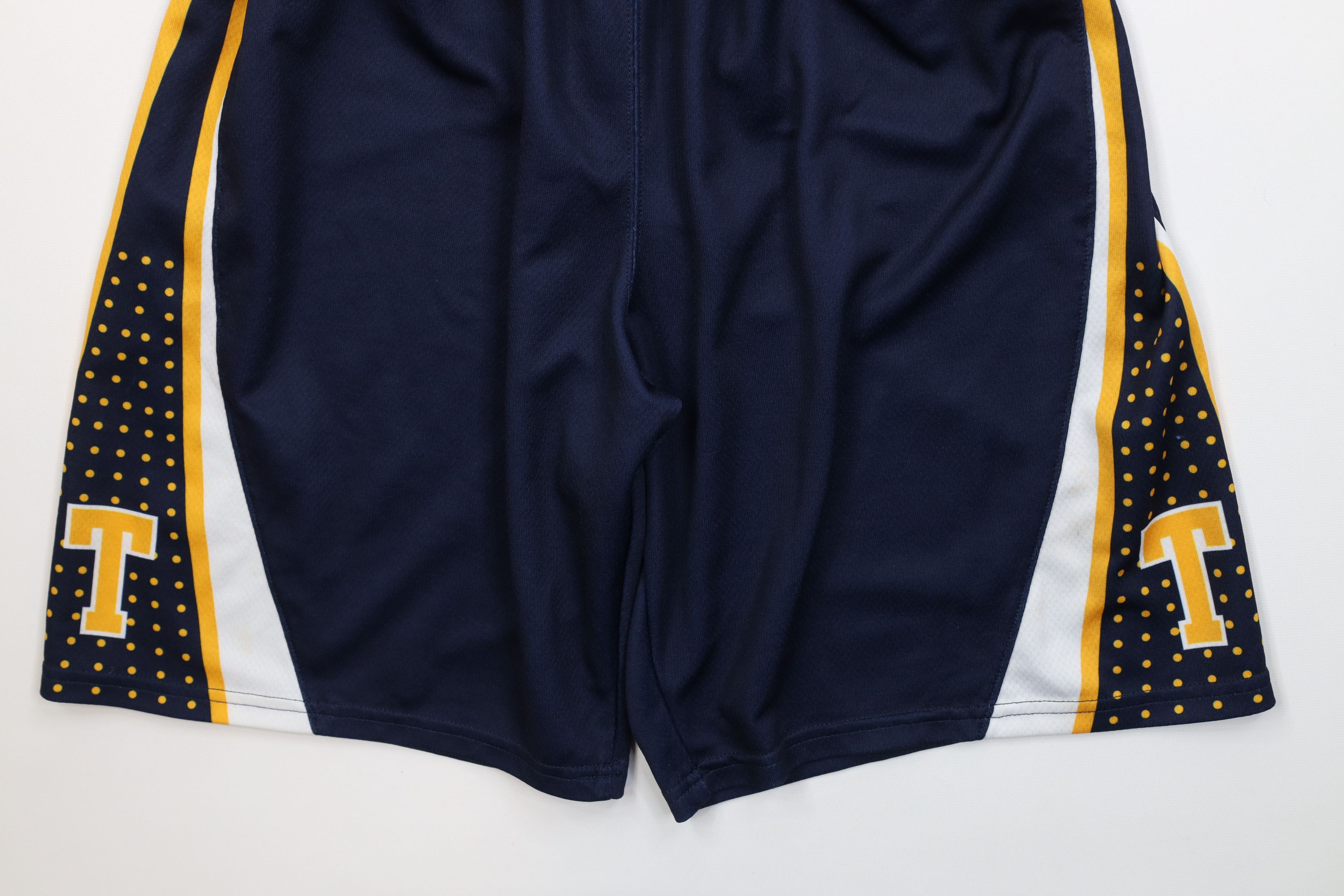 Nike Nike Game Worn University of Toledo Basketball Shorts Blue Size US 30 / EU 46 - 4 Thumbnail