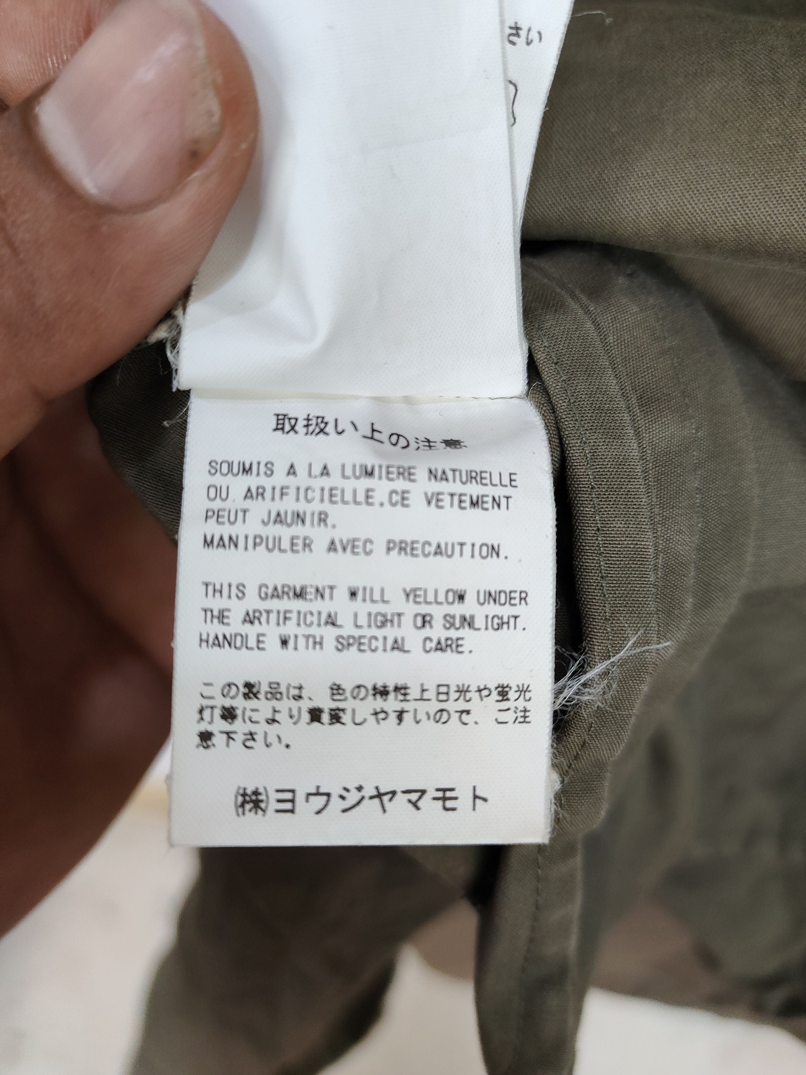 Vintage × Yohji Yamamoto Vintage Yohji Yamamoto Y's Trench Coat Size US M / EU 48-50 / 2 - 7 Thumbnail
