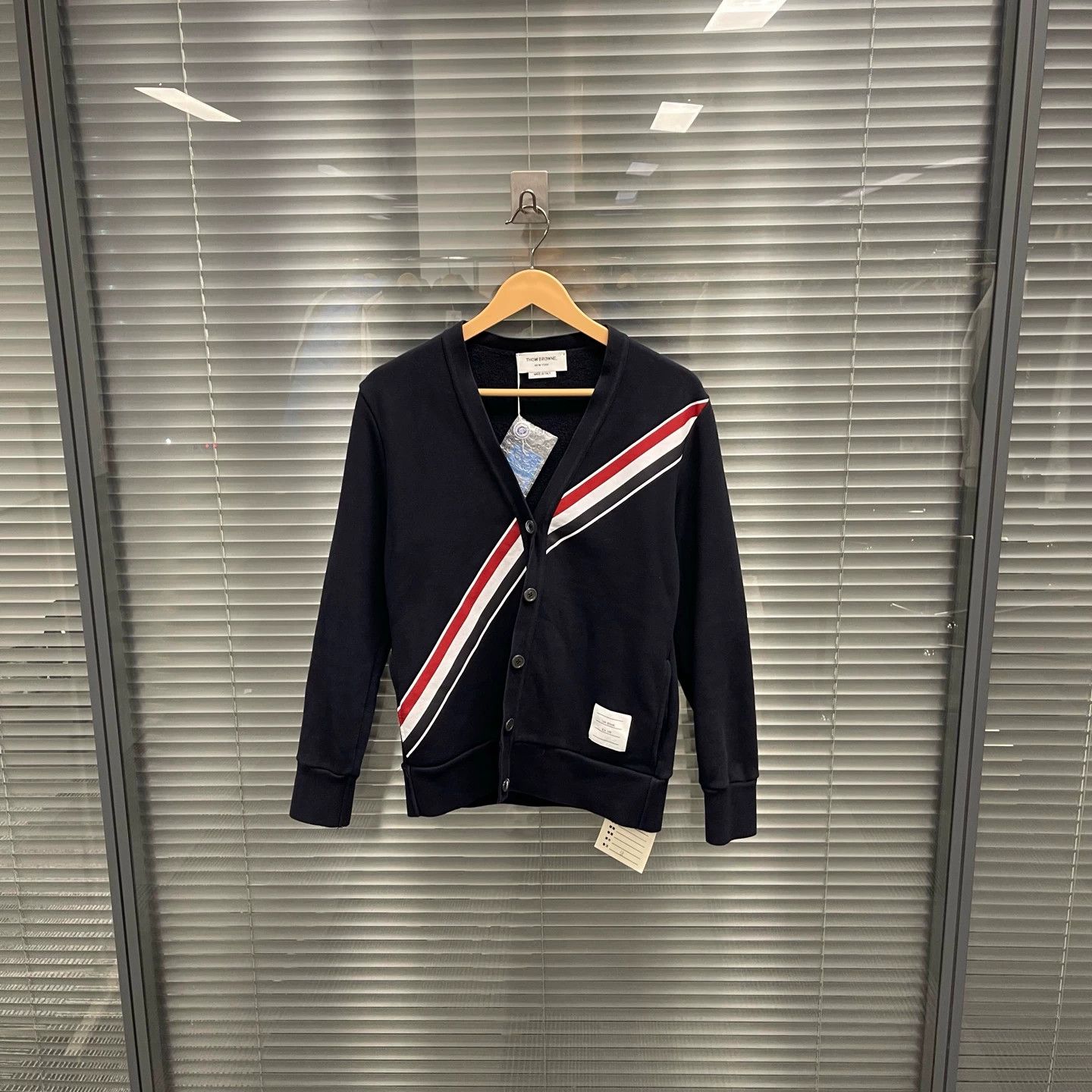 Thom Browne Thom Browne Black Twill Cardigan 38 Size XS / US 0-2 / IT 36-38 - 1 Thumbnail