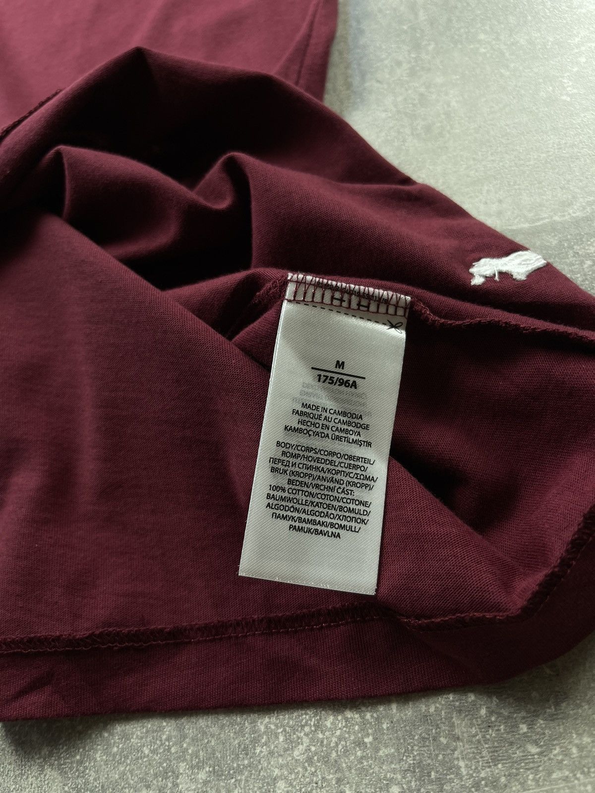 Polo Ralph Lauren Polo Ralph Lauren Burgundy Long Sleeve Logo Shirt Size US M / EU 48-50 / 2 - 8 Thumbnail