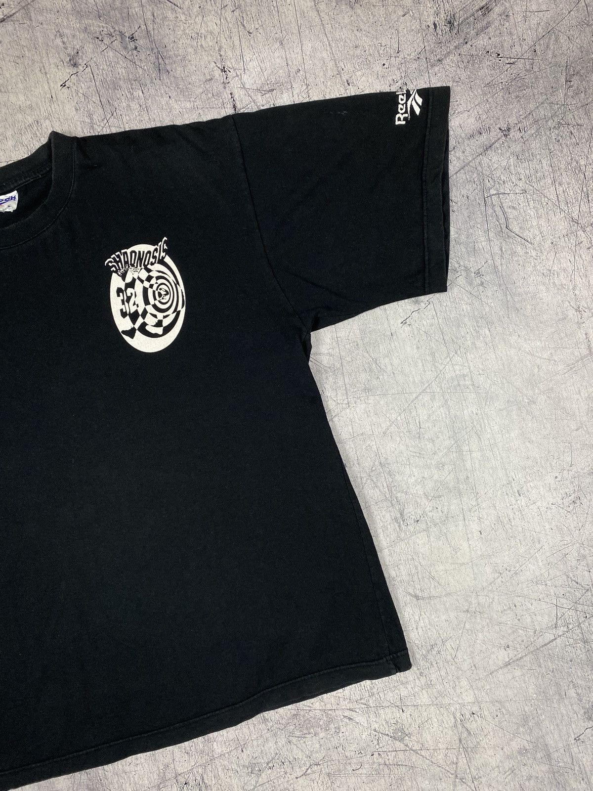 Rare Vintage 90s Reebok x Shaonosis NBA Basketball Tee y2k
