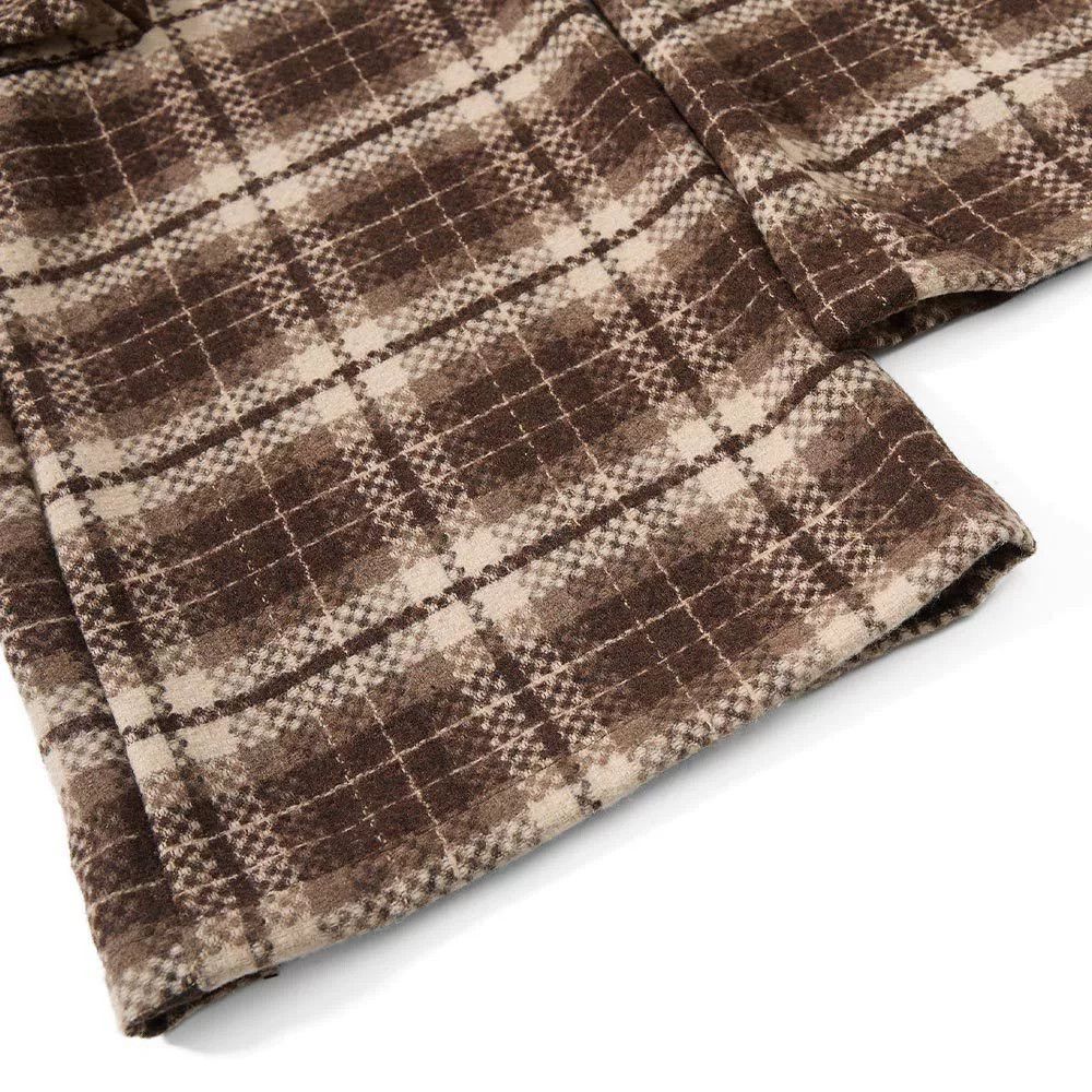 Vintage Men's loose wide-leg drawstring plaid casual loose trousers Size US 32 / EU 48 - 5 Thumbnail