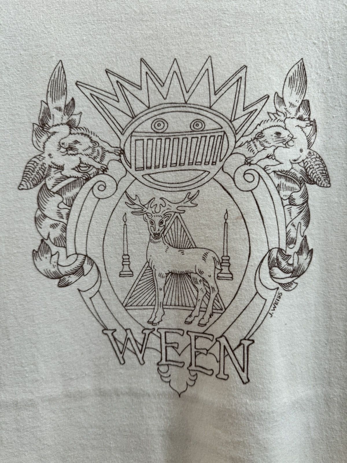 Anvil Vintage Ween Band T-Shirt Size US L / EU 52-54 / 3 - 6 Thumbnail