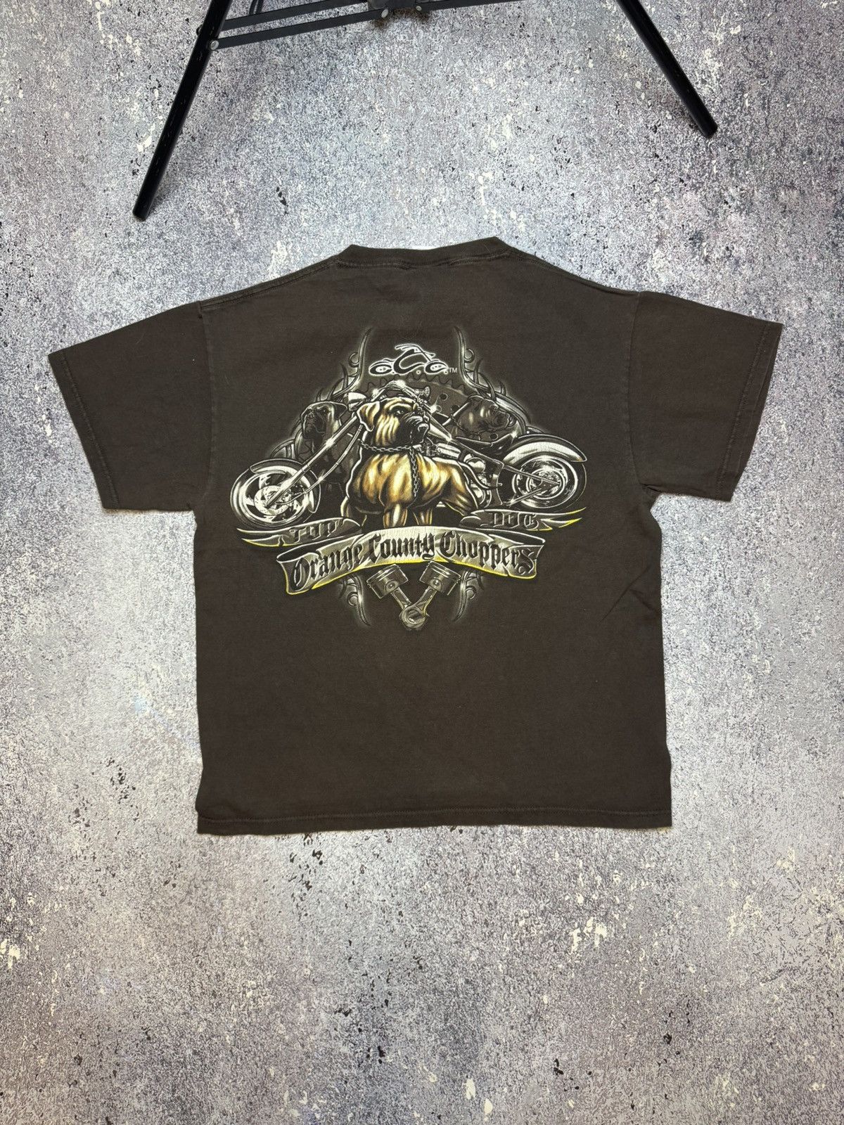Vintage × West Coast Choppers 💥Y2K VINTAGE ORANGE COUNTY CHOPPERS TEE Size US M / EU 48-50 / 2 - 1 Thumbnail