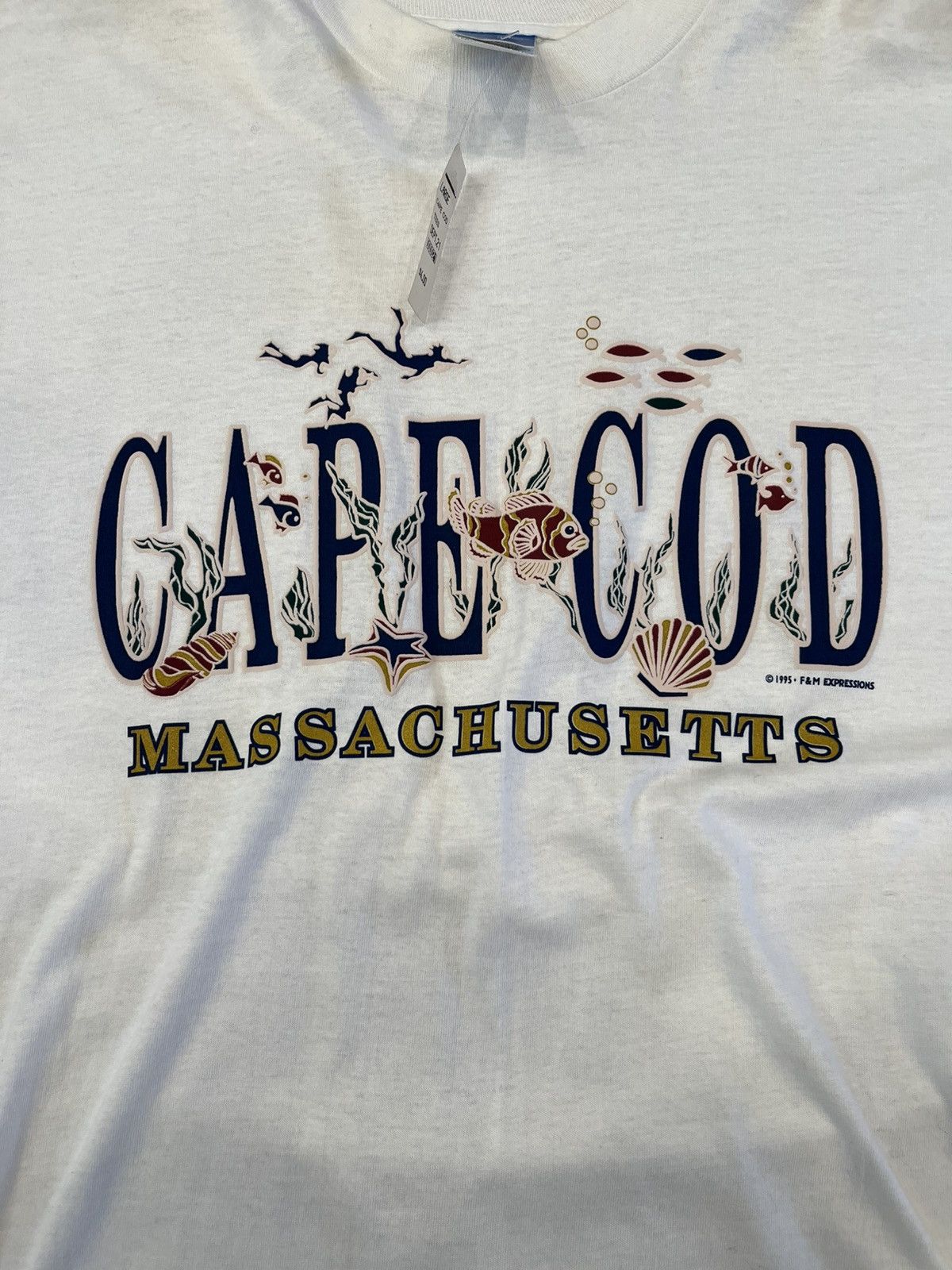 Vintage Vintage Cape Cod T-Shirt Shirt Tee Ocean Beach Large New Size US L / EU 52-54 / 3 - 2 Thumbnail
