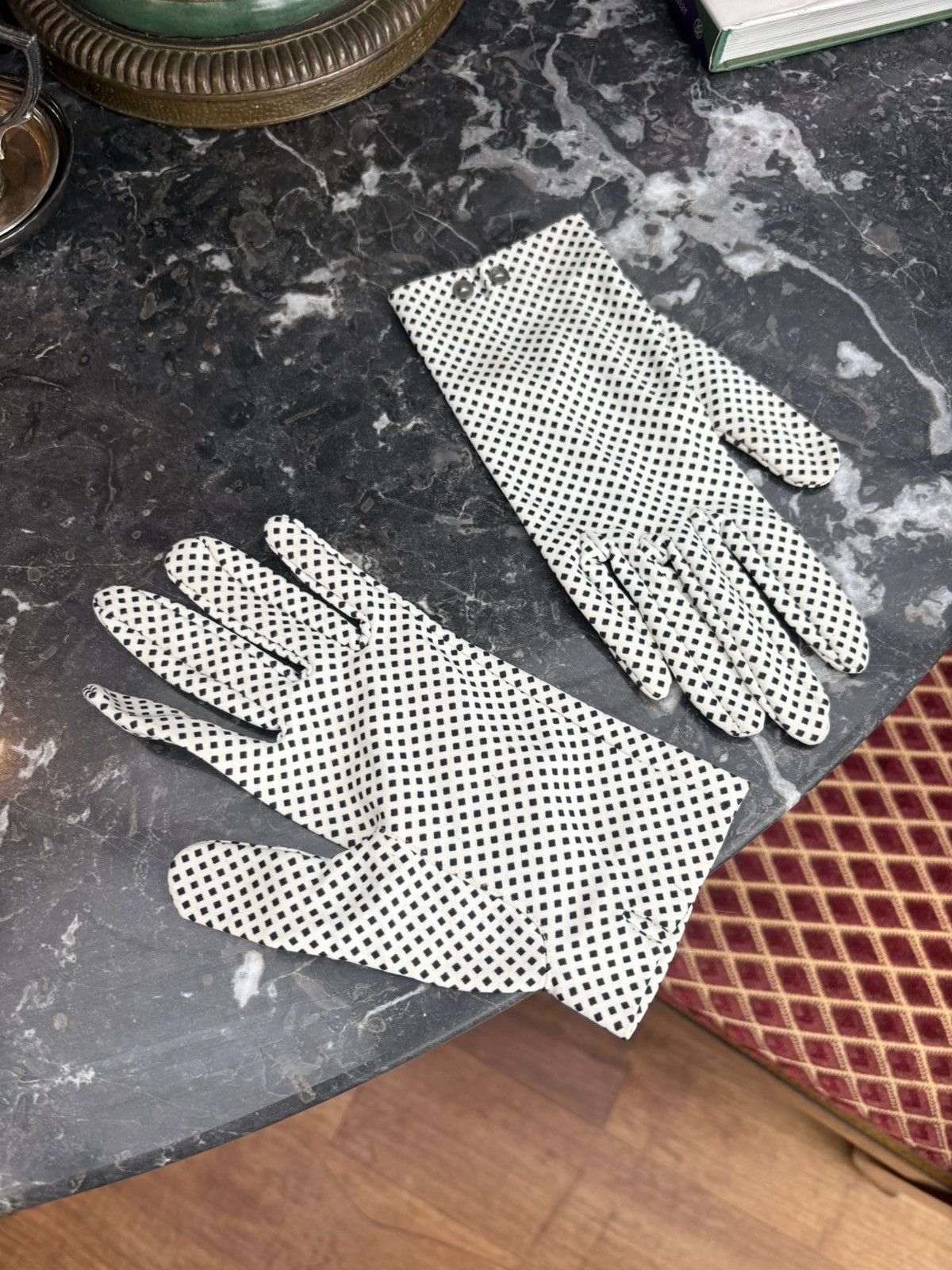 Vintage Vintage gloves Size ONE SIZE - 9 Thumbnail