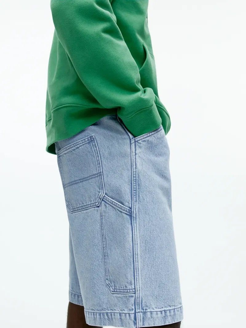 Arket Arket x Mr Porter Denim Carpenter Shorts Size US 30 / EU 46 - 6 Thumbnail