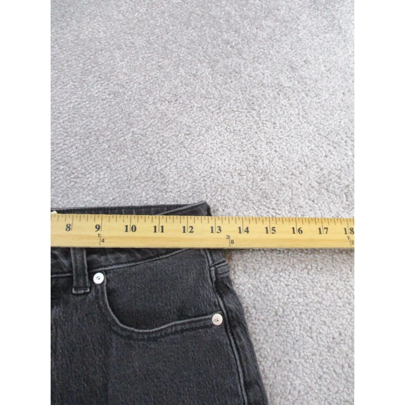 Madewell Madewell Jeans Womens 25 Curvy 90s Straight Gray Denim Size 42" / US 20 - 7 Thumbnail