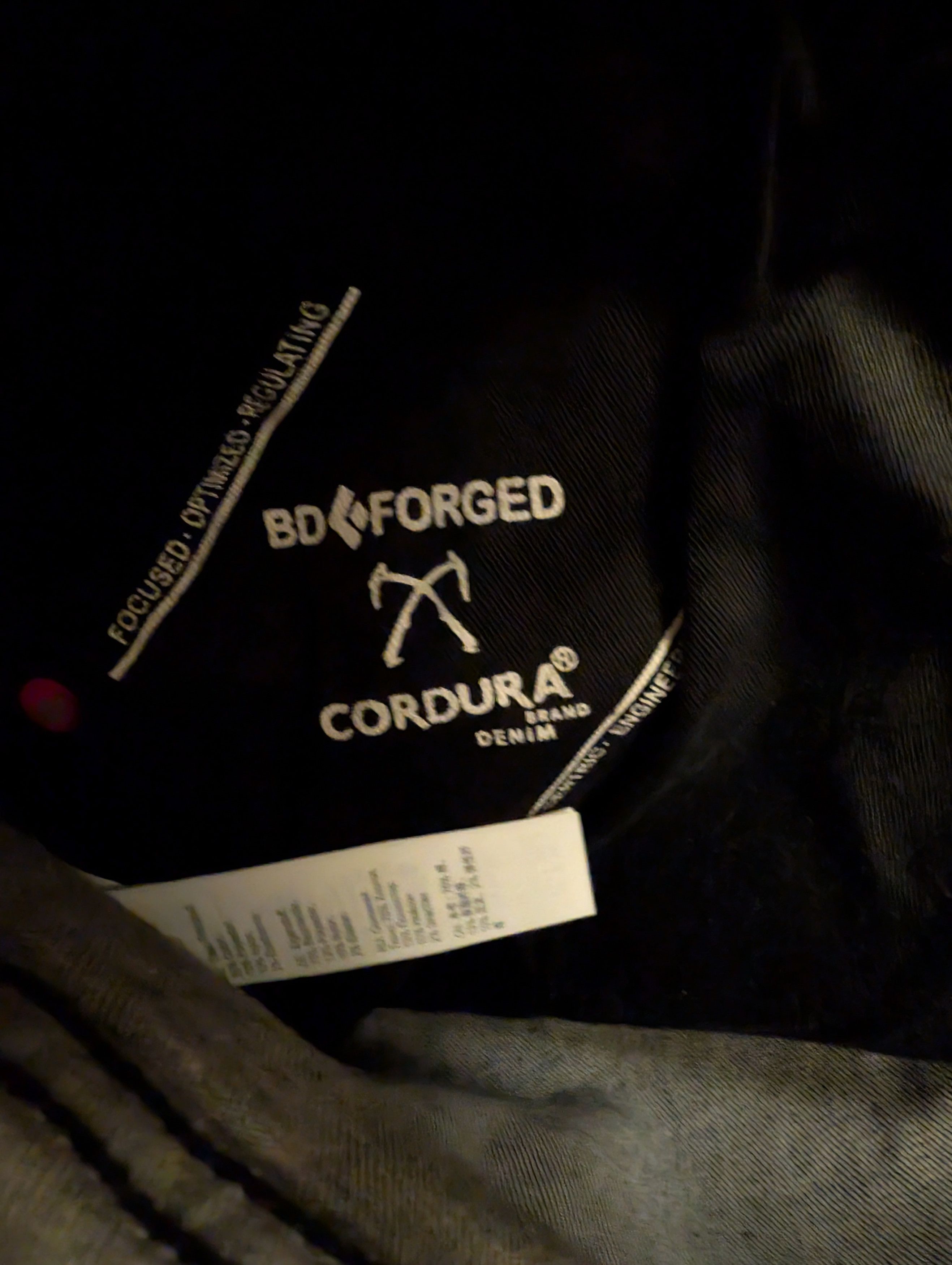 Black Diamond NWT Black Diamond Forged Denim Cordura Pants Size US 36 / EU 52 - 4 Thumbnail