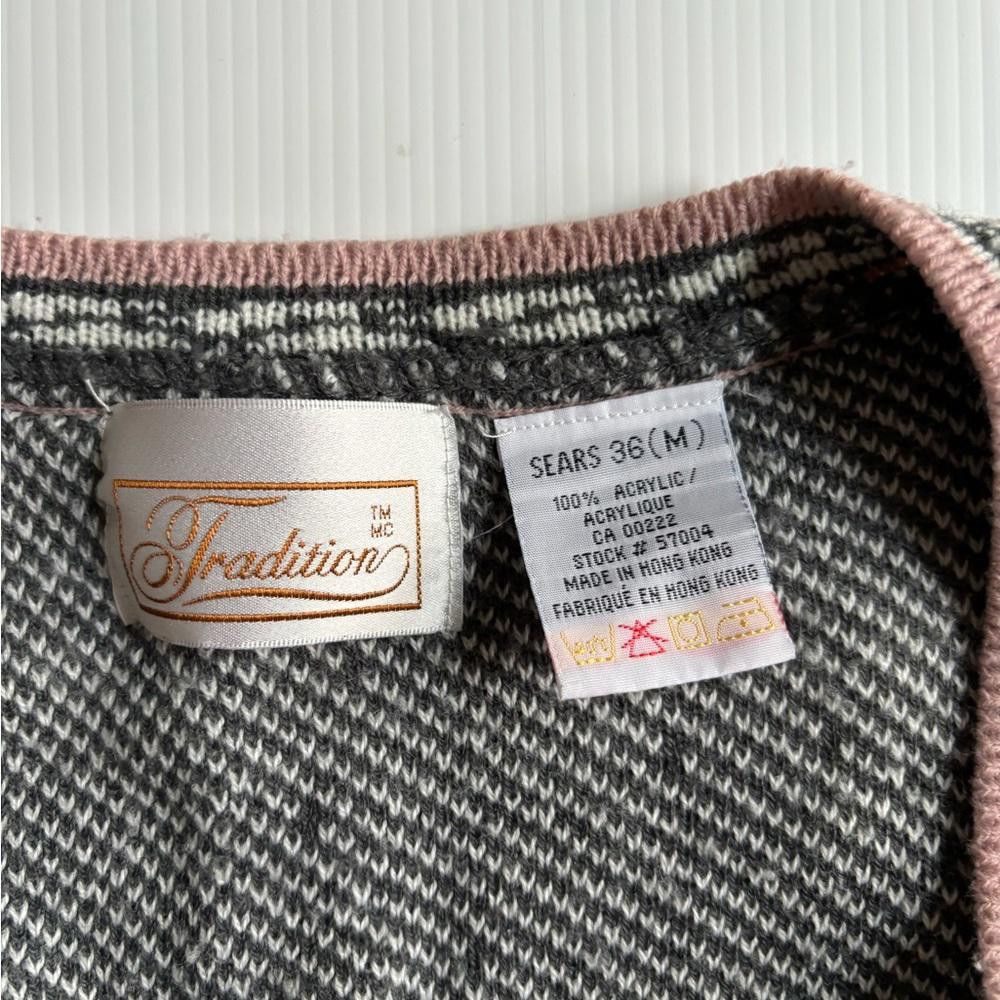 Designer 1990s Vintage Sweater Vest Size M / US 6-8 / IT 42-44 - 2 Thumbnail