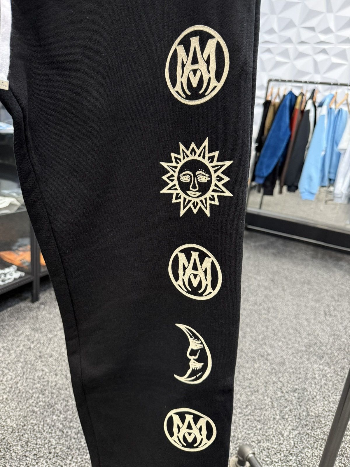 Amiri Amiri Ouija Board Sweatpants Black. size L. BNWT. RRP £950 Size US 34 / EU 50 - 2 Thumbnail