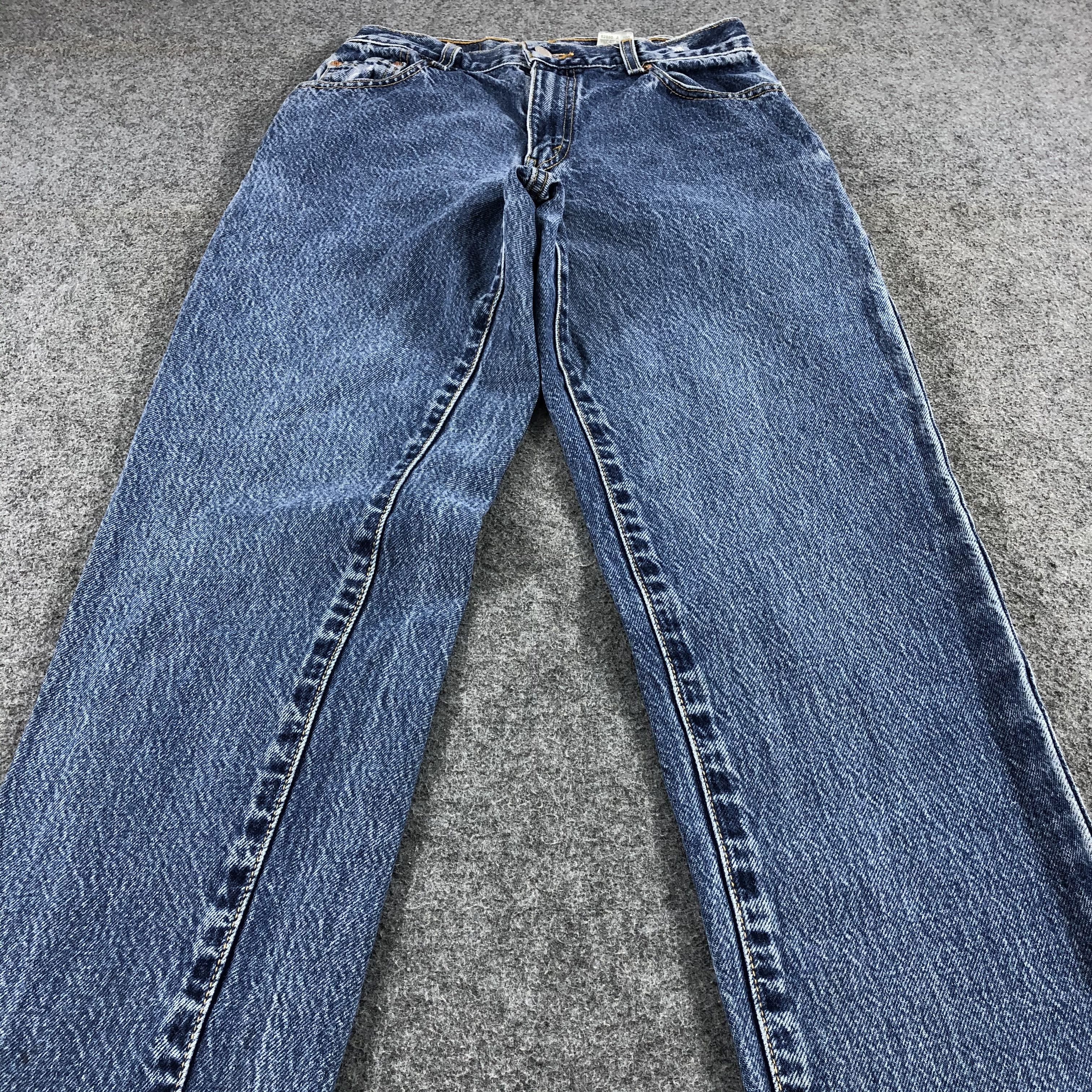 Levi's × Vintage 90s Vintage Blue Wash Levis 550 Jeans-JM1732 Size US 28 / EU 44 - 3 Thumbnail