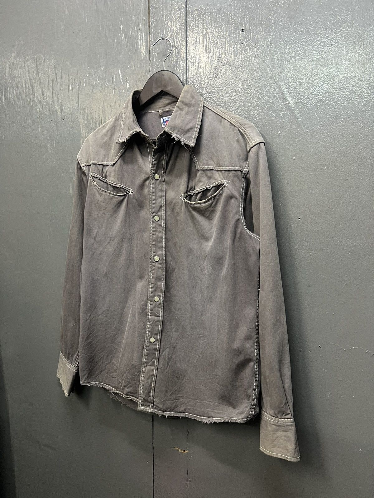Vintage Vintage Corisco Western Pearl Snap Button Shirt Size US L / EU 52-54 / 3 - 2 Thumbnail