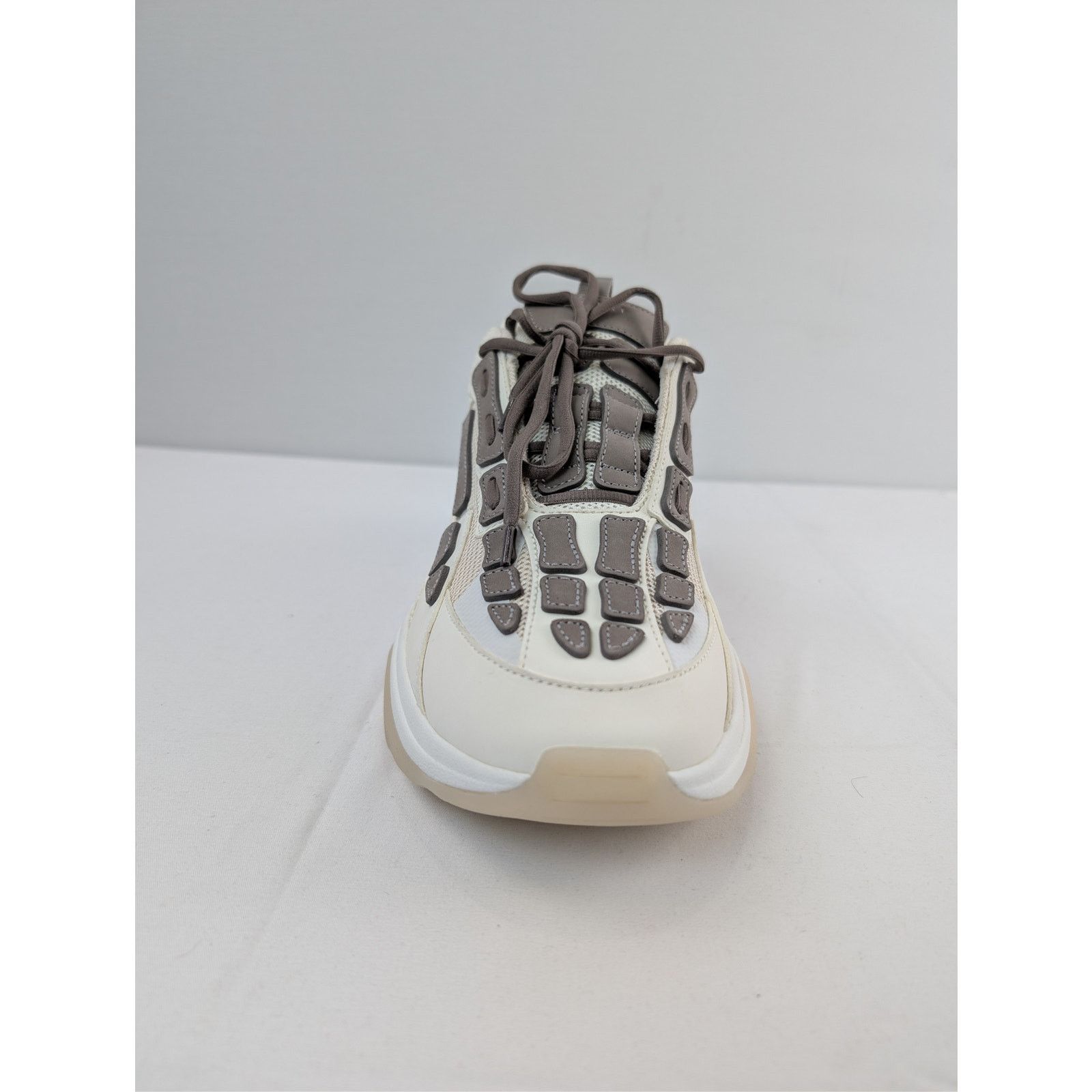 Amiri o1rshd1 Bone Runners Sneakers in Alabaster Size US 13 / EU 46 - 14 Thumbnail