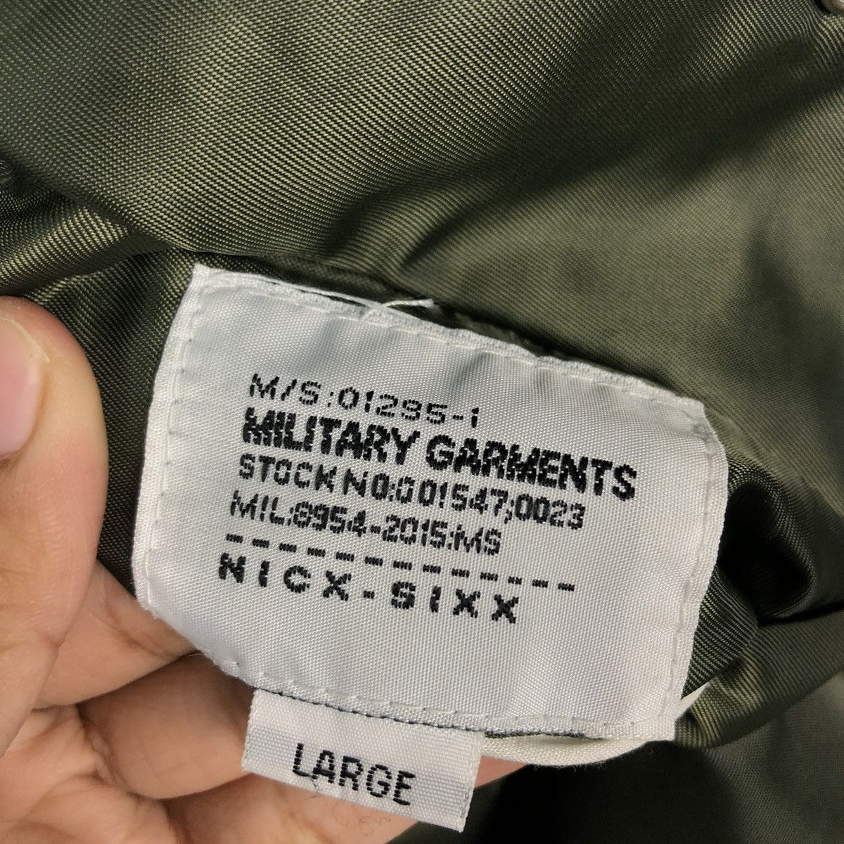 Vintage 🔥VINTAGE REVERSIBLE BOMBER JACKET MILITARY GARMENTS Size US L / EU 52-54 / 3 - 20 Thumbnail